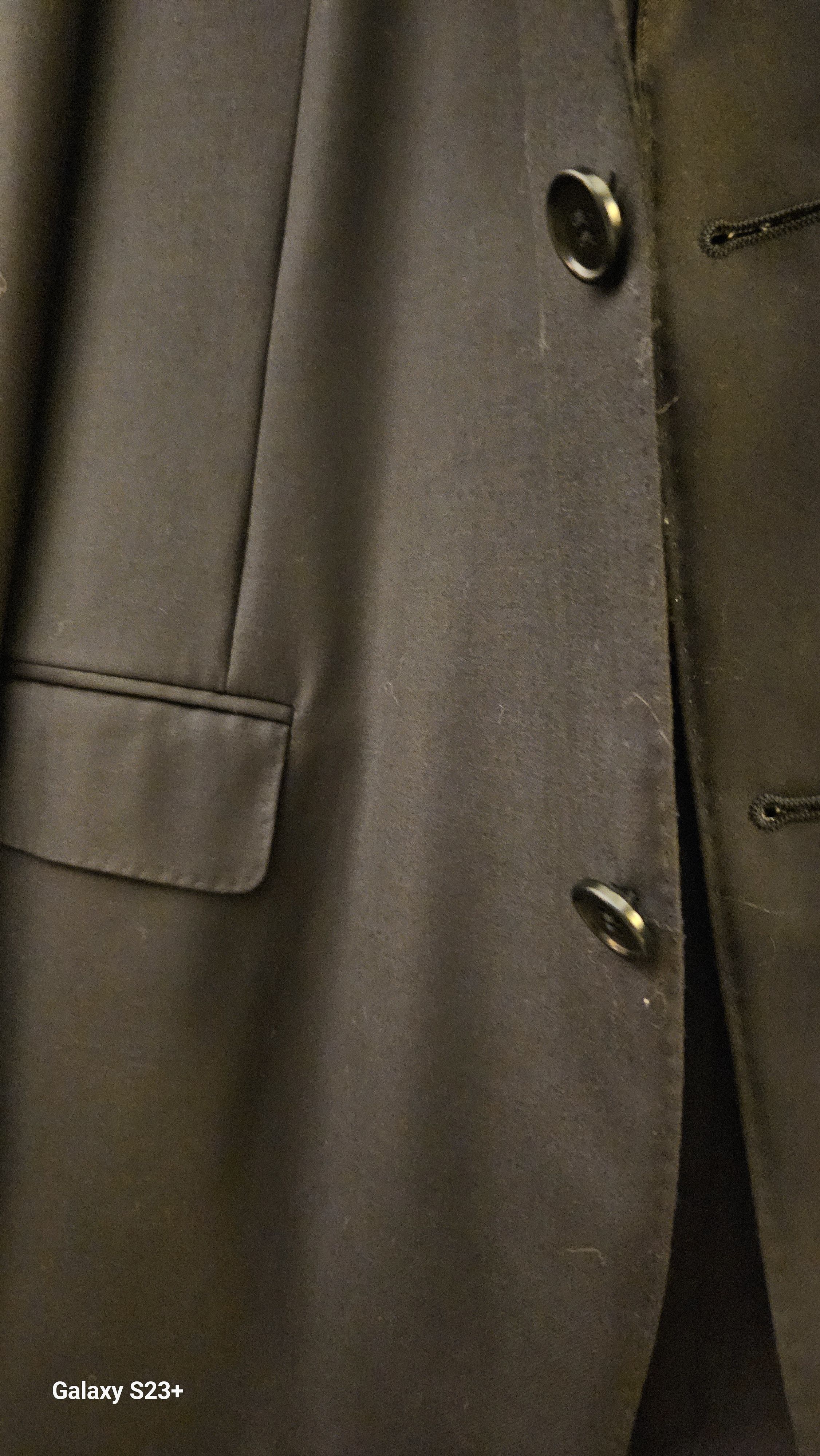 Canali Black Suit Coat by Canali Blazer 48R (US) 58R (EU) Size 48R - 19 Thumbnail