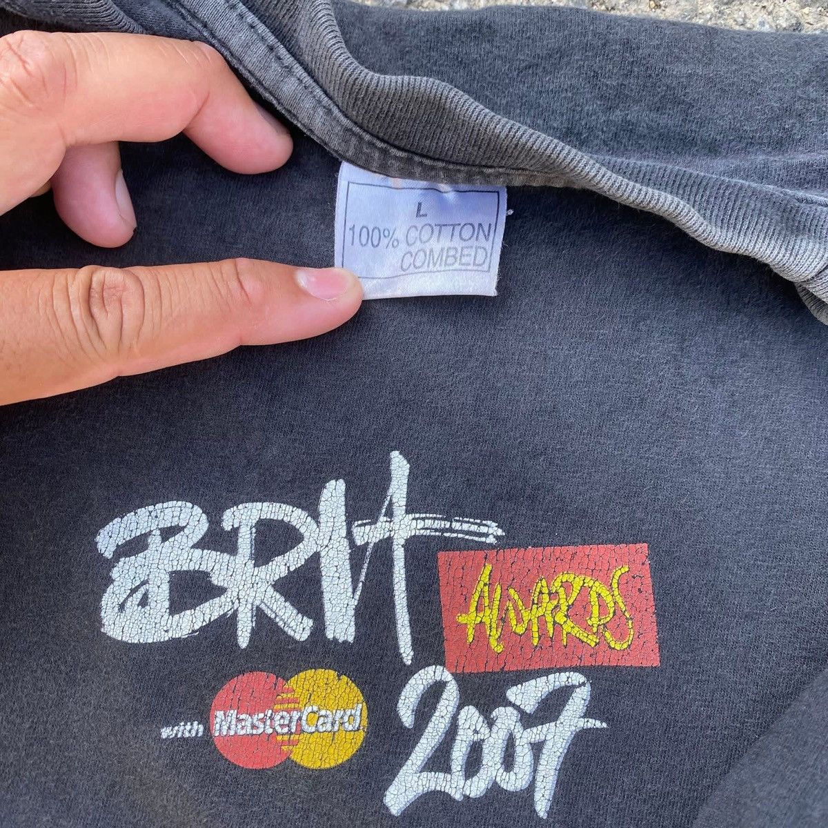 Band Tees RARE ‼️ Brit Awards Size US L / EU 52-54 / 3 - 3 Thumbnail