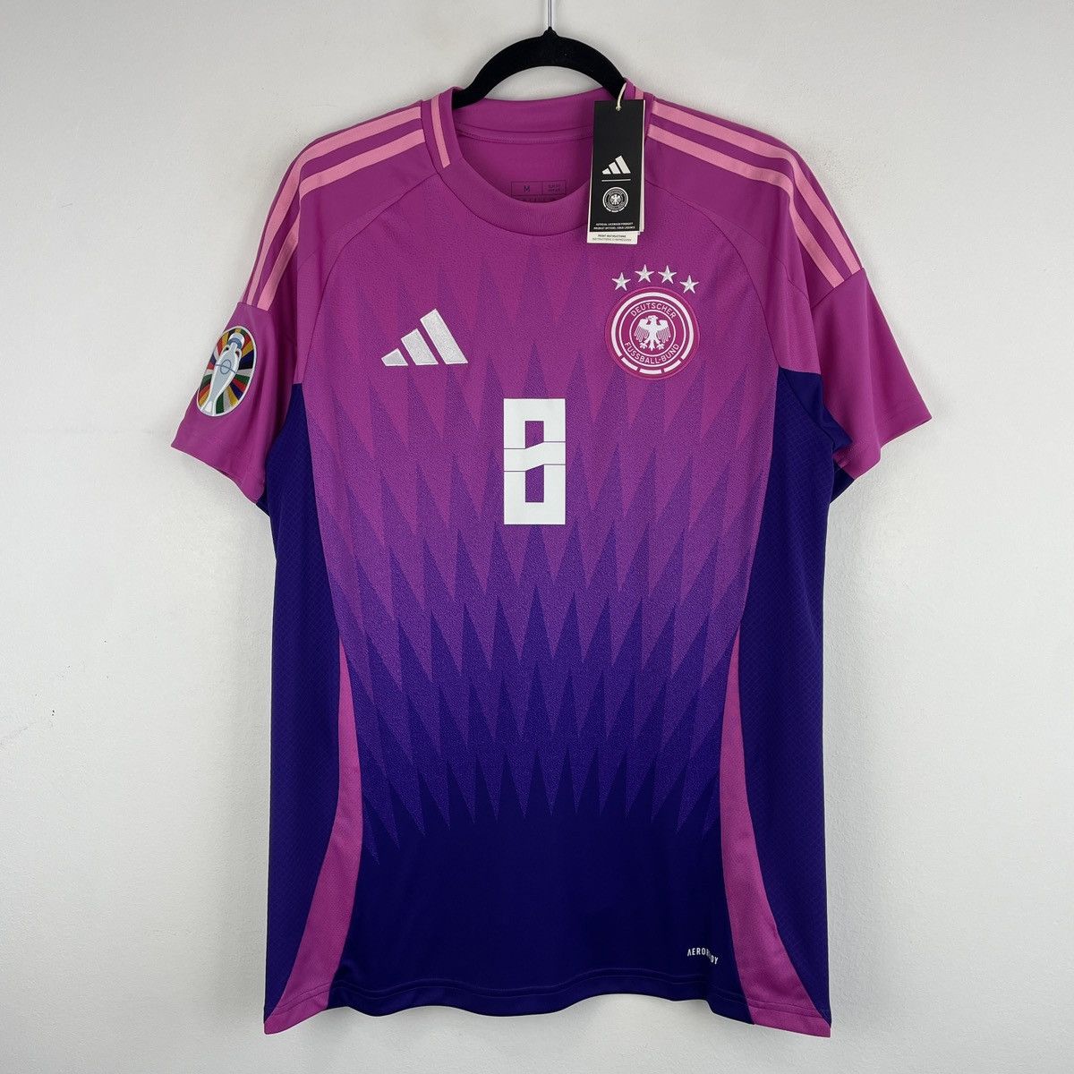 Adidas Germany Toni Kroos Adidas Genuine Jersey Euro 2024 size M Size US M / EU 48-50 / 2 - 2 Thumbnail