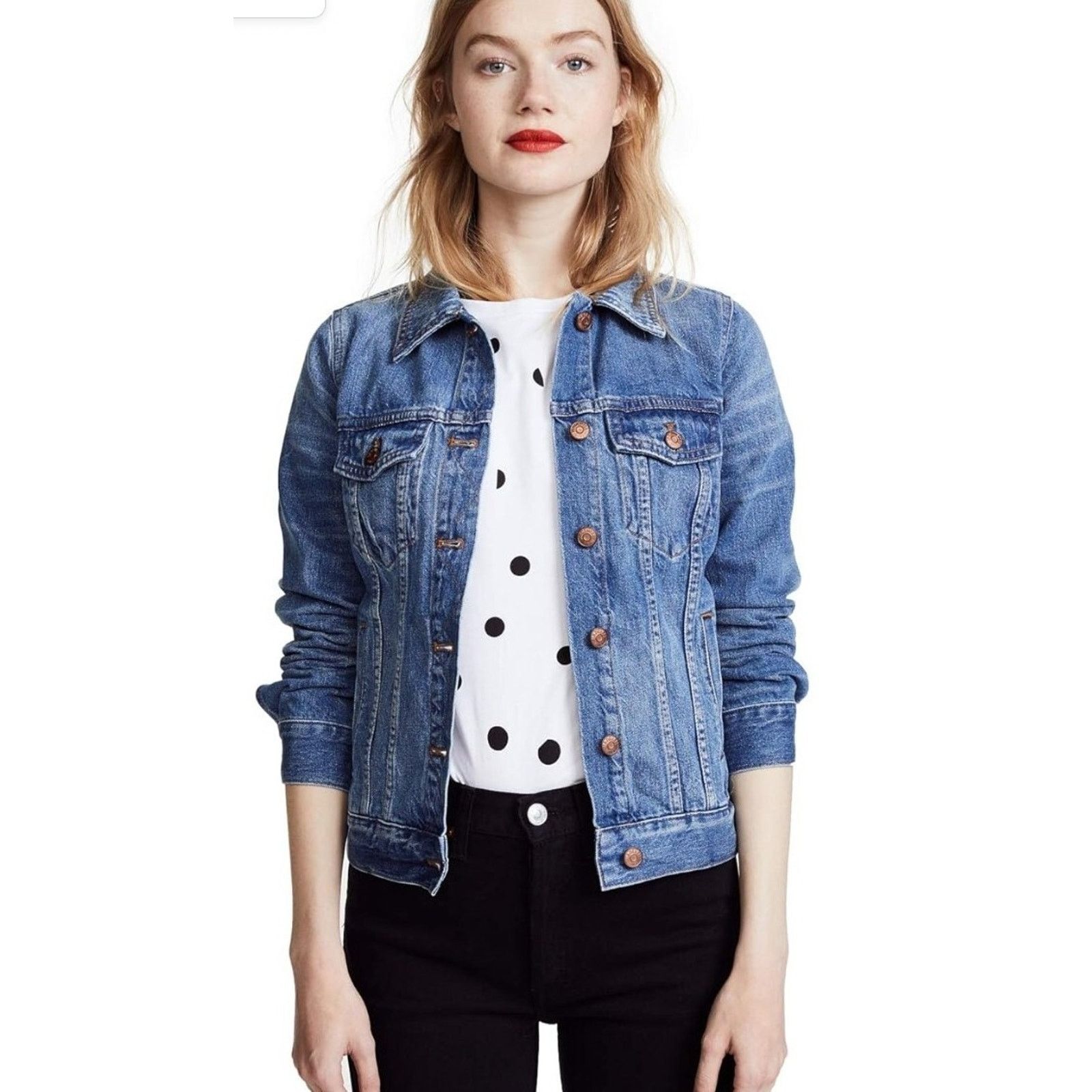 Madewell Madewell Women Stretch Y2K Hobson Wash Jean XXS A001746 Size XXS / US 00 / IT 34 - 2 Thumbnail