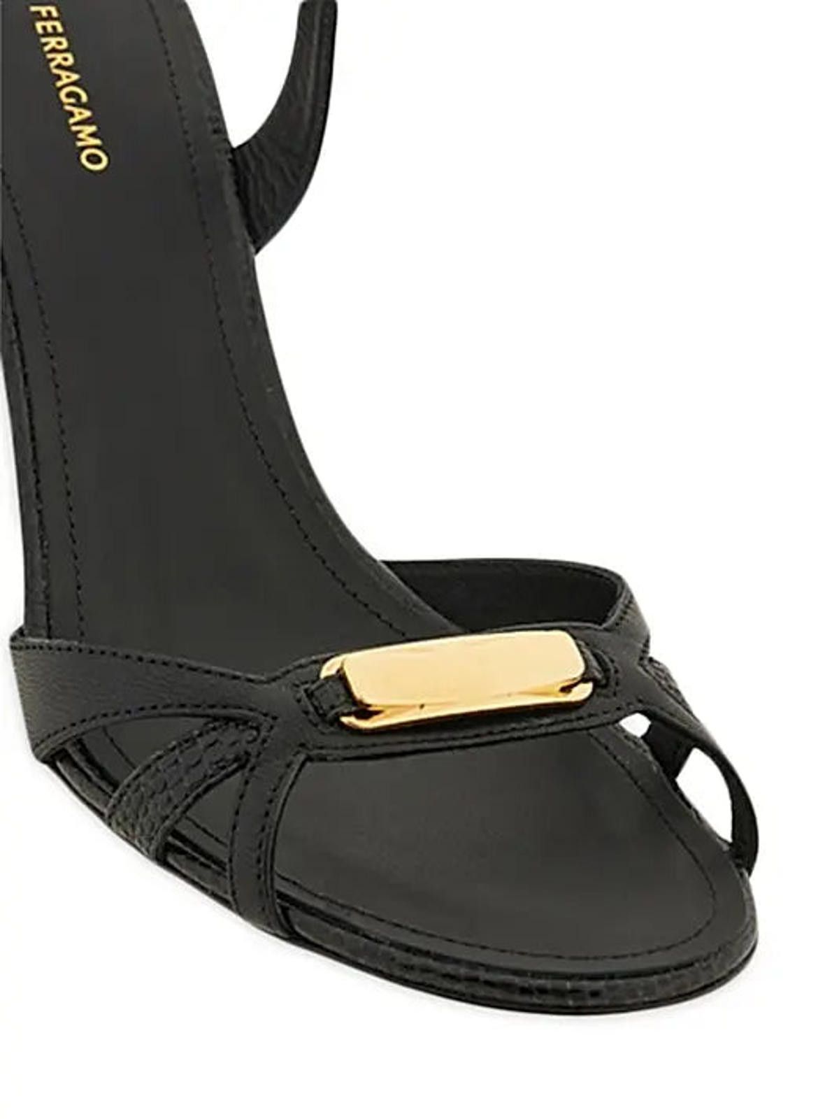 Salvatore Ferragamo Ferragamo New Vara Sandals Size US 4 / IT 34 - 4 Thumbnail
