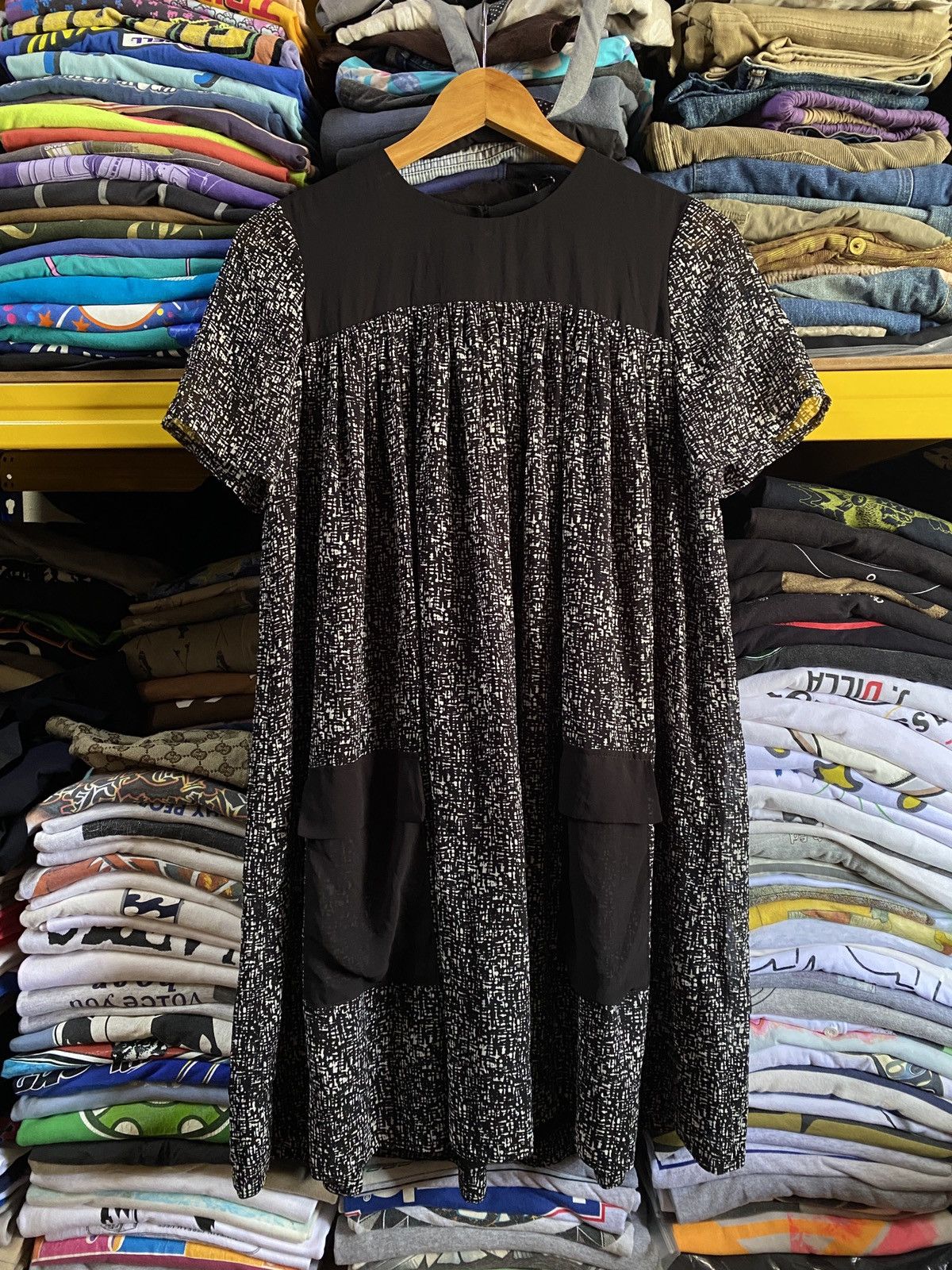 Archive Karen Walker runaway black dress