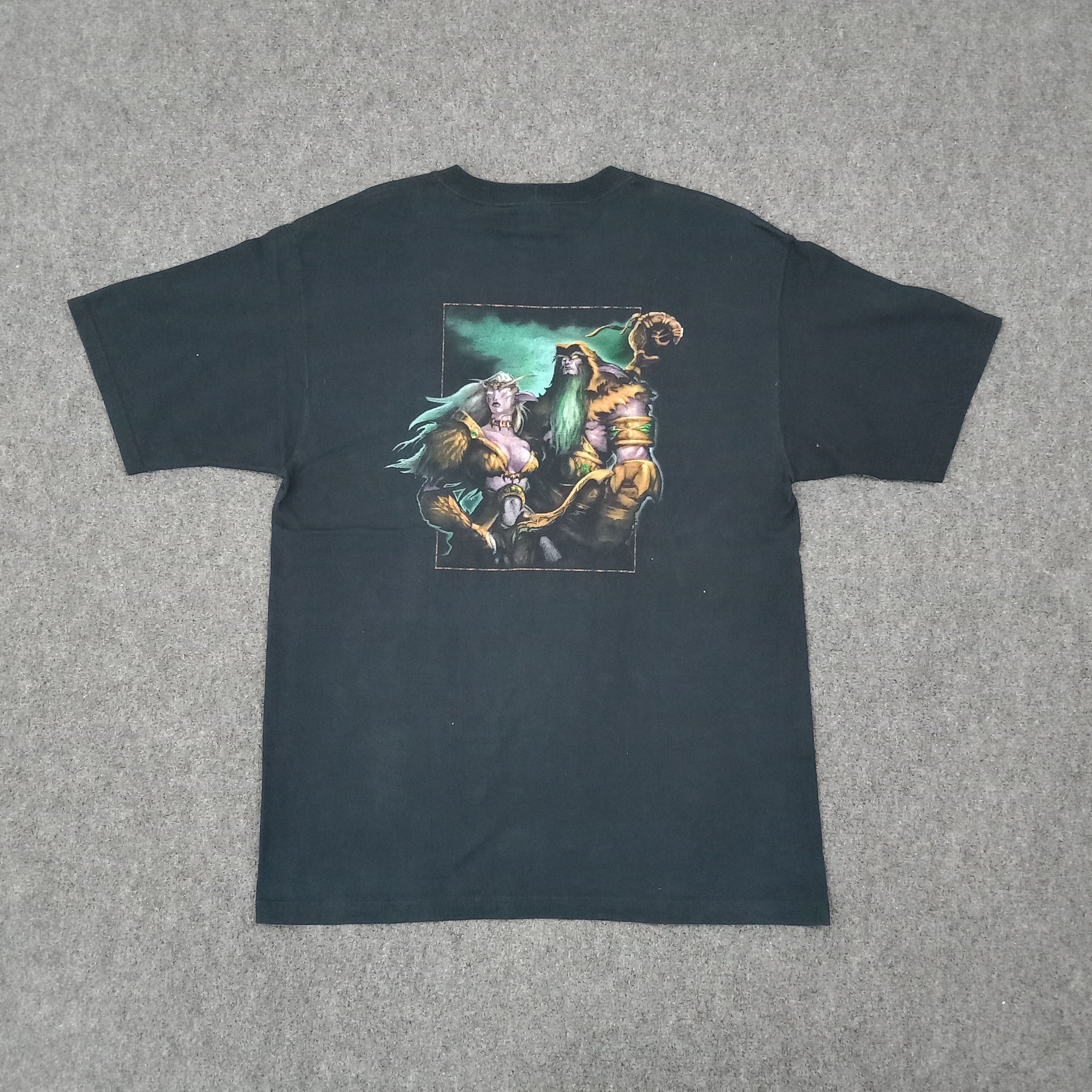 The Game Warcraft Game Tyrande & Malfurion Tshirt C267N45 Size US L / EU 52-54 / 3 - 1 Thumbnail