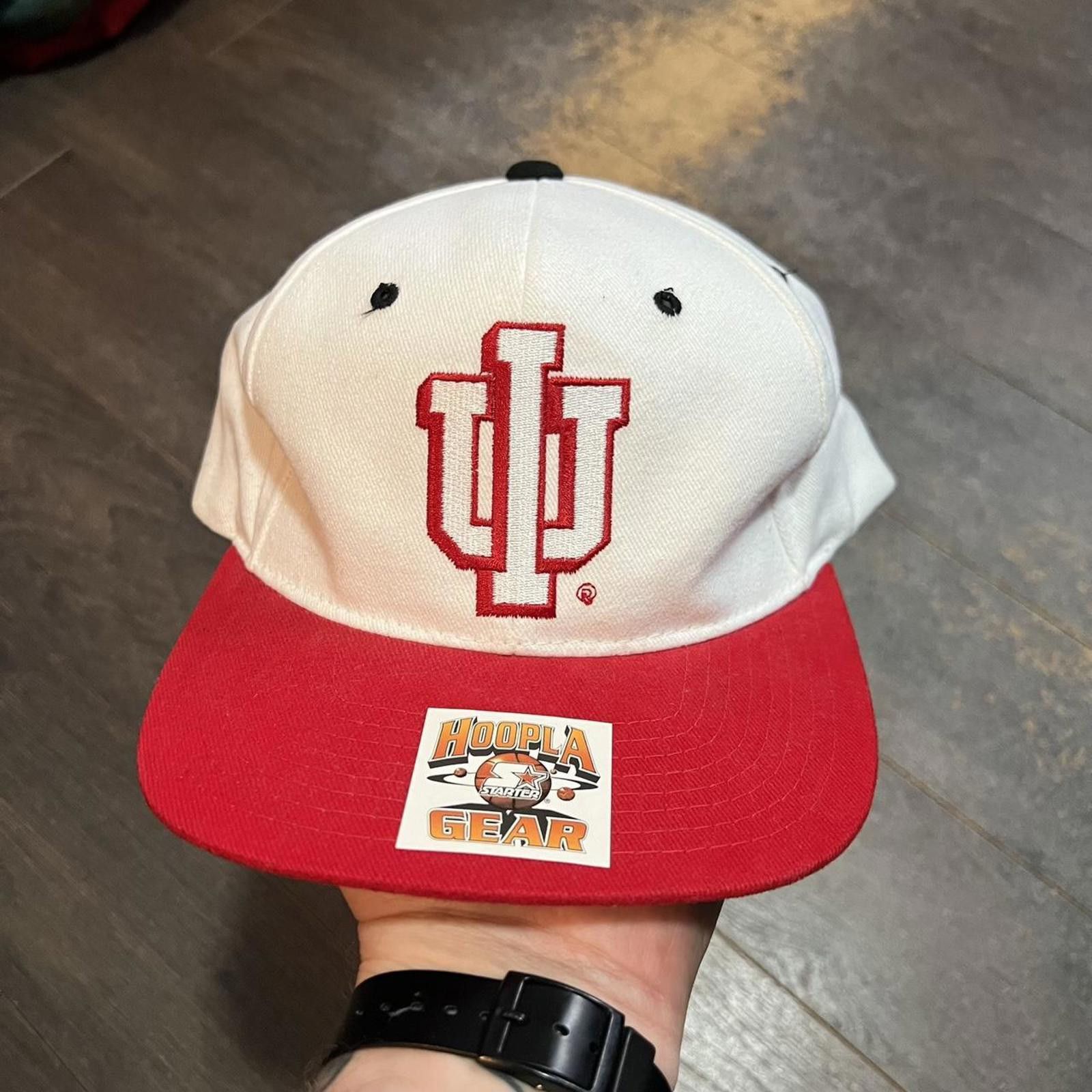 Starter vintage Indiana Hoosiers starter SnapBack hat 90s Size ONE SIZE - 1 Thumbnail