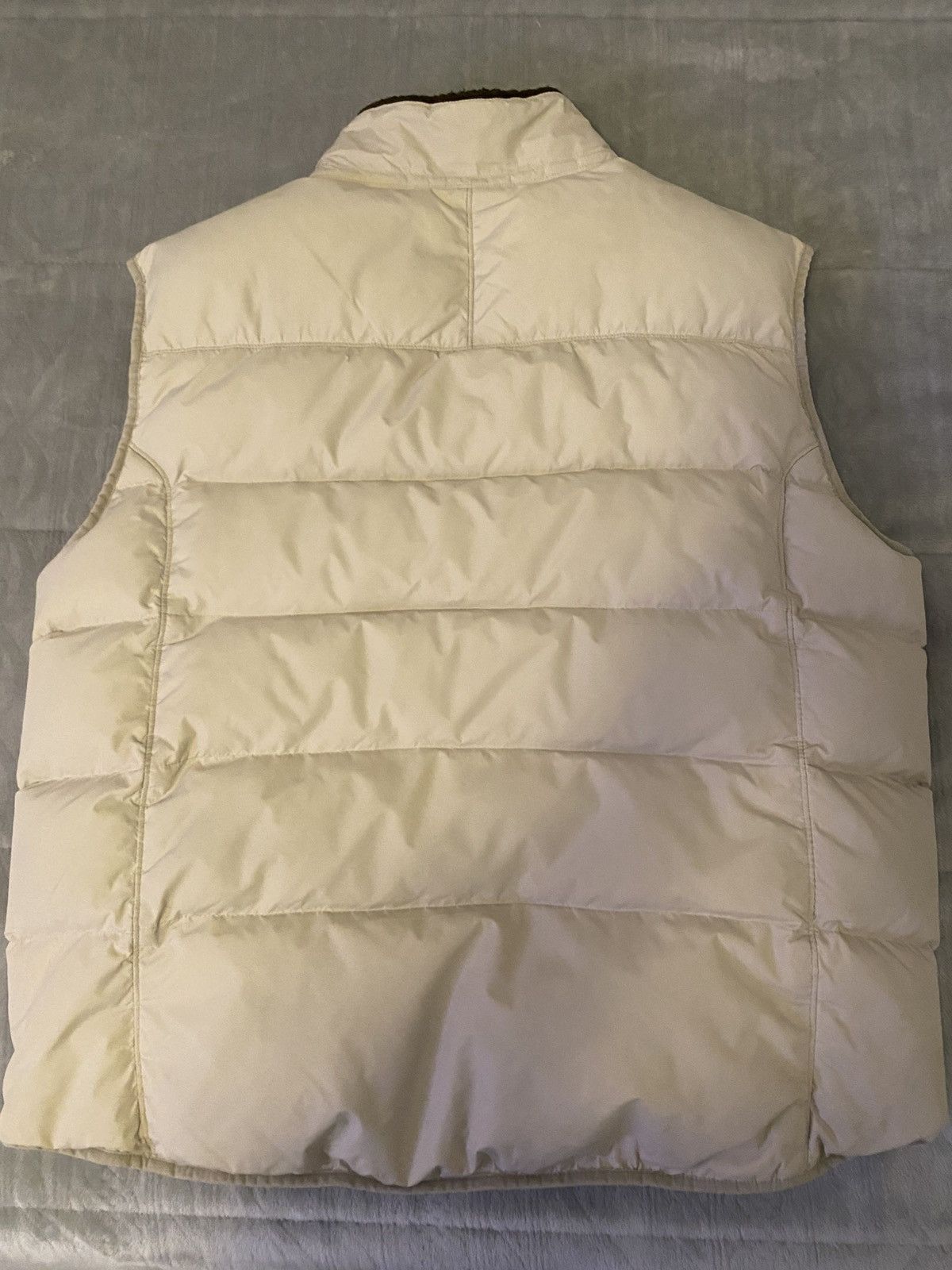 Gap × Vintage Vintage Gap Cream Puffer Vest Size US L / EU 52-54 / 3 - 2 Thumbnail