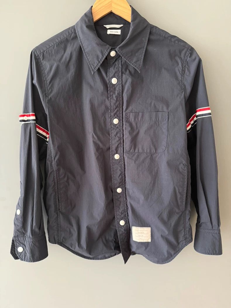 Thom Browne Thom browne Men's single-breasted shirt jacket 2504-Nextarr Size US S / EU 44-46 / 1 - 1 Thumbnail