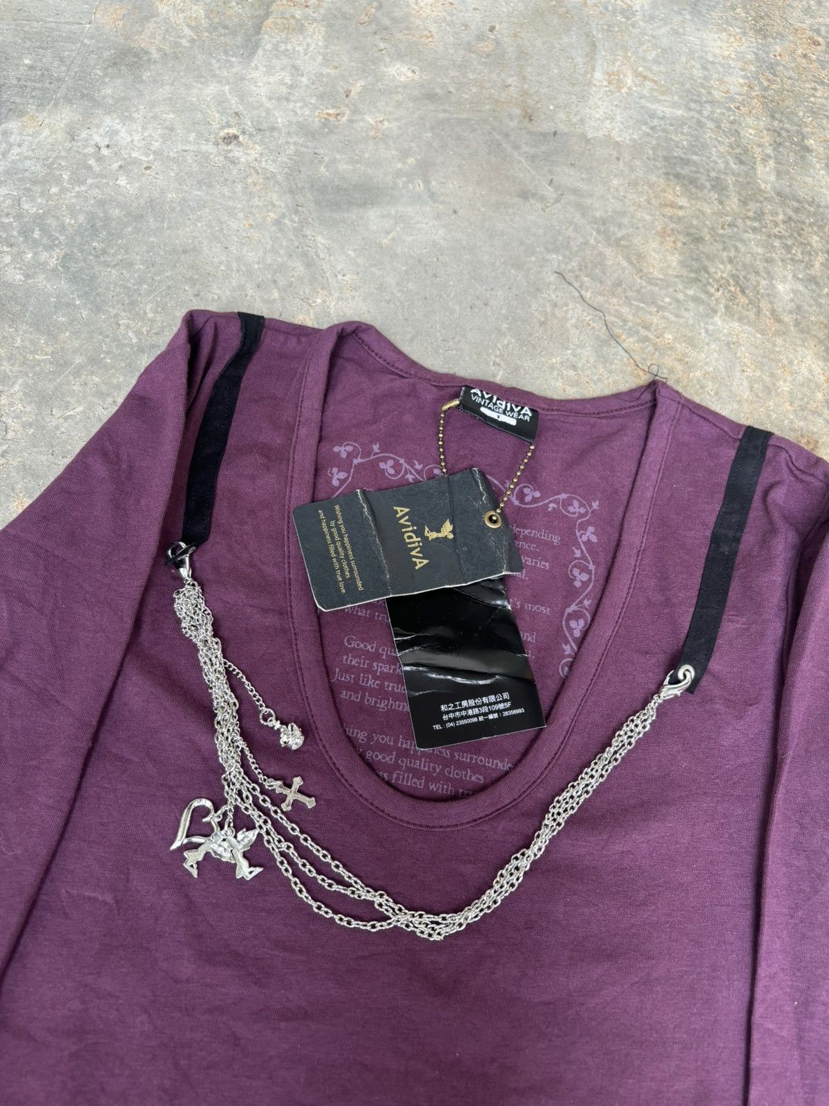 Hysteric Glamour Y2k Avidiva necklace Style Ifwixwasnine Lgb Punk Style Size M / US 6-8 / IT 42-44 - 3 Thumbnail