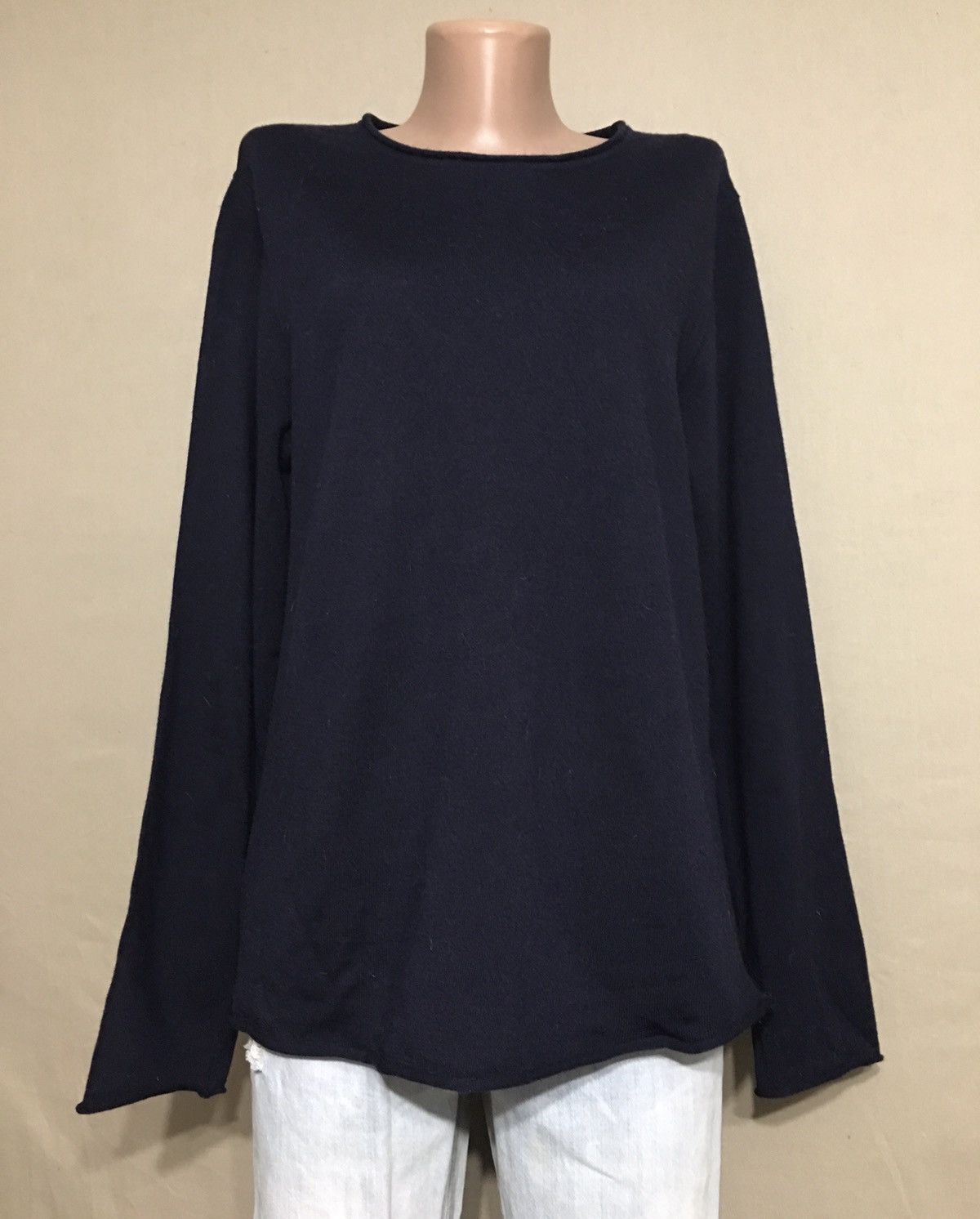 Other OMEN Pure Wool Navy Blue Sweater Jumper Size M Size M / US 6-8 / IT 42-44 - 1 Thumbnail