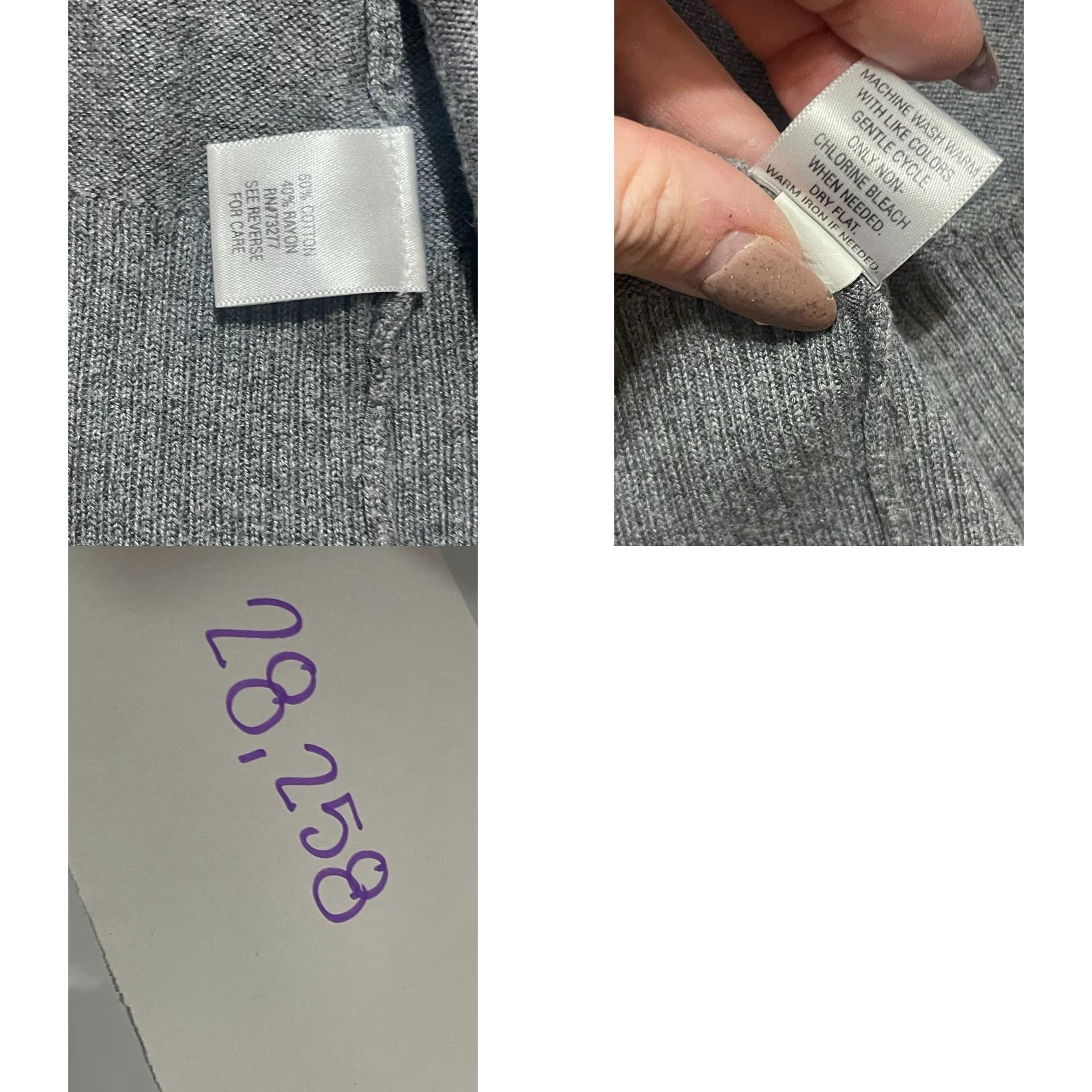 Apt. 9 **Women's Large Gray Apt. 9 Cardigan Sweater** User: Women's Large Gray Apt. 9 Cardigan Sweater Size L / US 10 / IT 46 - 8 Thumbnail