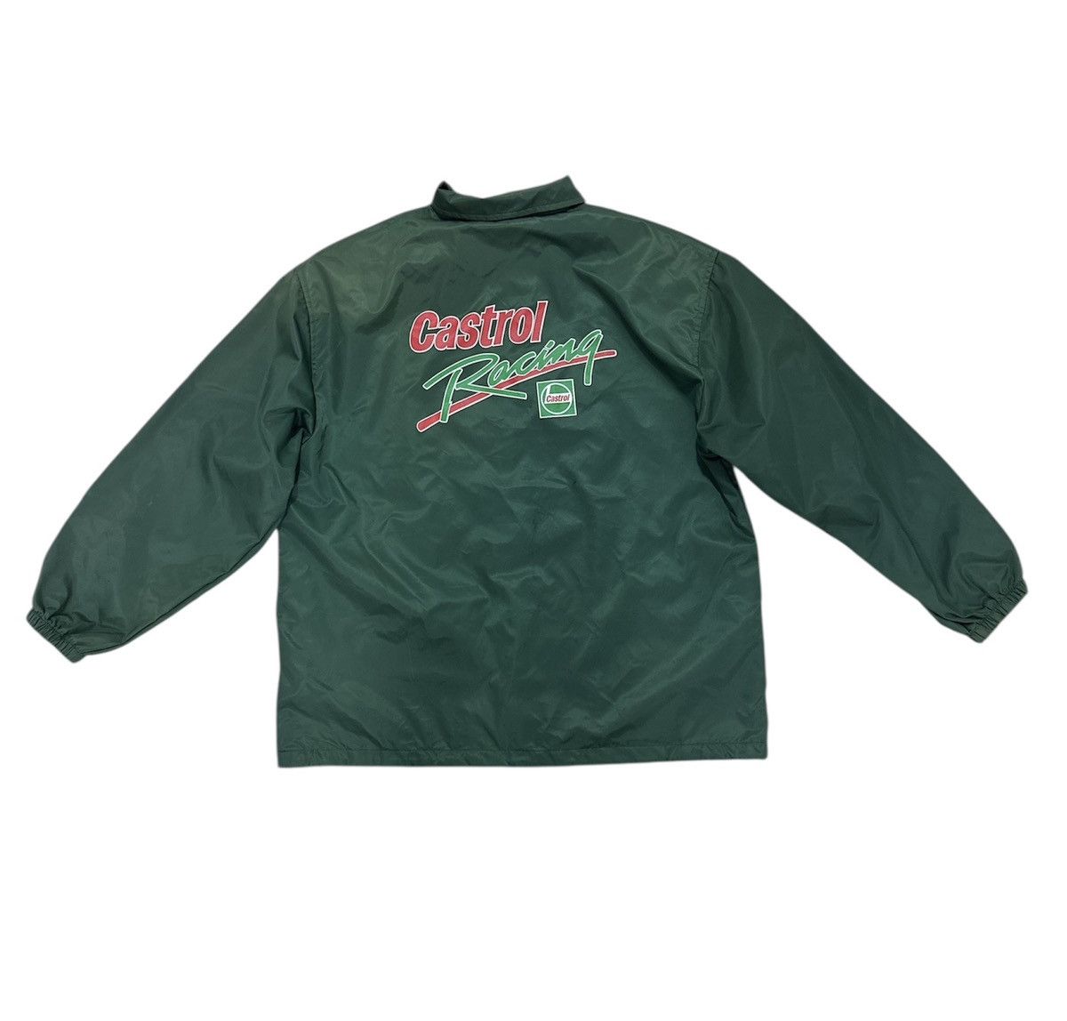 Vintage 90’s Castrol Racing Team Coach Jacket Big Logo
