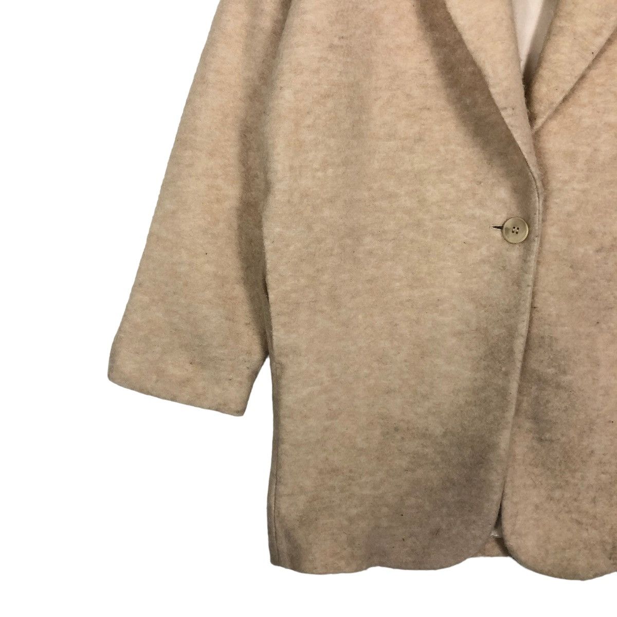 Maison Margiela 🔥MM6 A/W 2016 Mohair Wool Double Breast Jacket Faux Fur Size M / US 6-8 / IT 42-44 - 5 Thumbnail