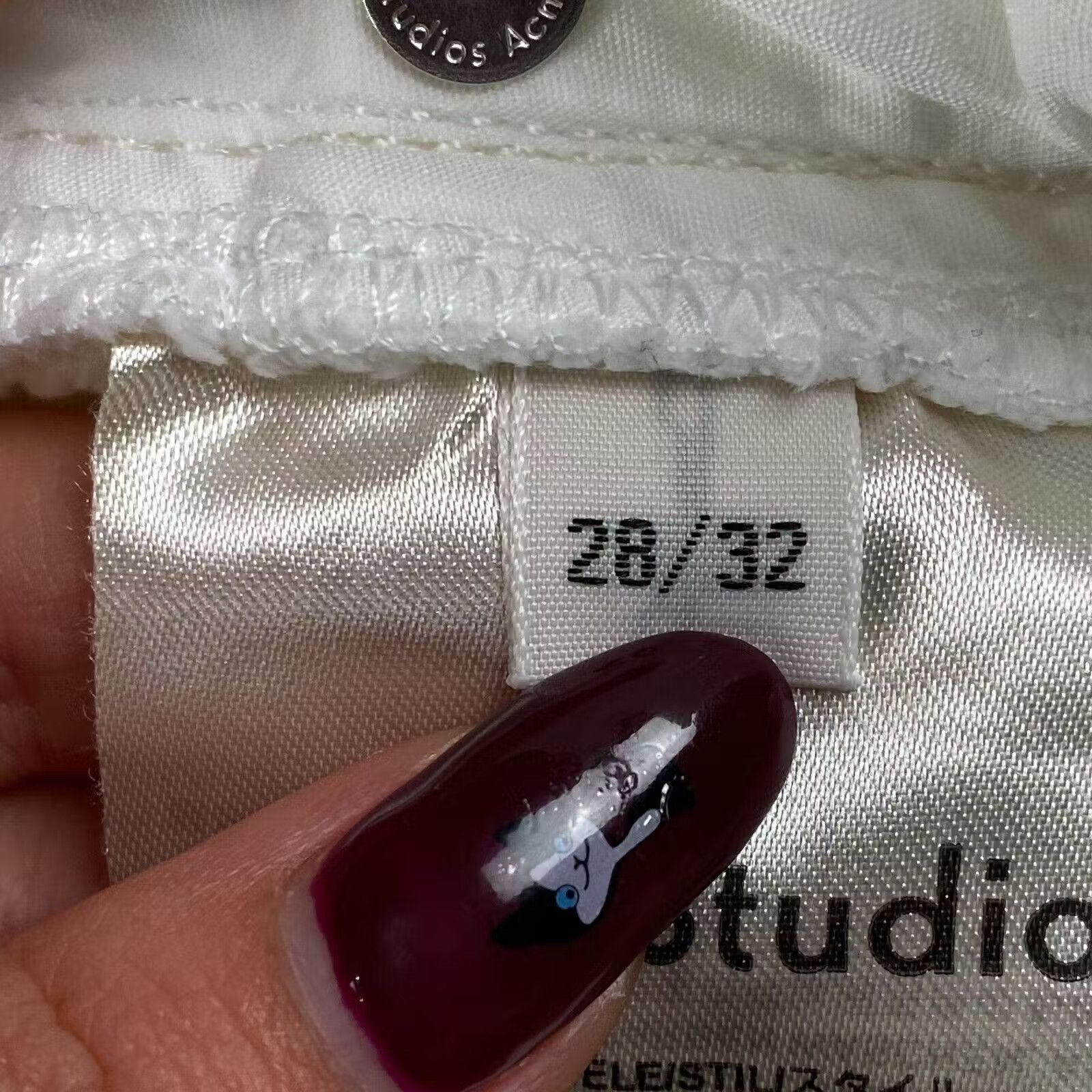 Acne Studios Womens Pants Jeans Acne Studios Size 28 Size 28" / US 6 / IT 42 - 7 Thumbnail