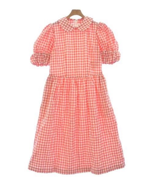 Comme Des Garcons Tangerine Vintage Plaid Dress