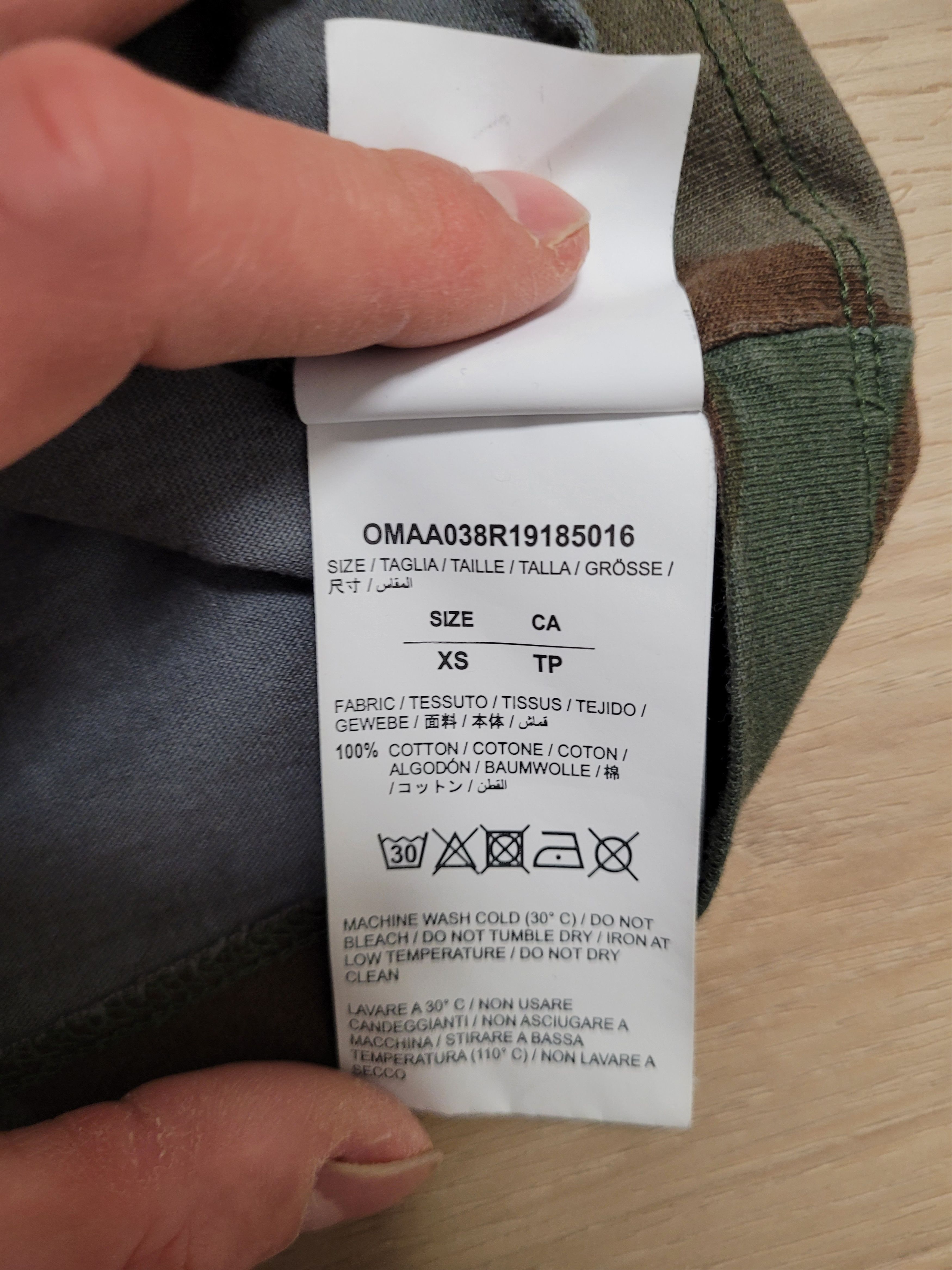 Off-White Off-White Camo Impressionism Arrows T-Shirt Size US XS / EU 42 / 0 - 8 Thumbnail