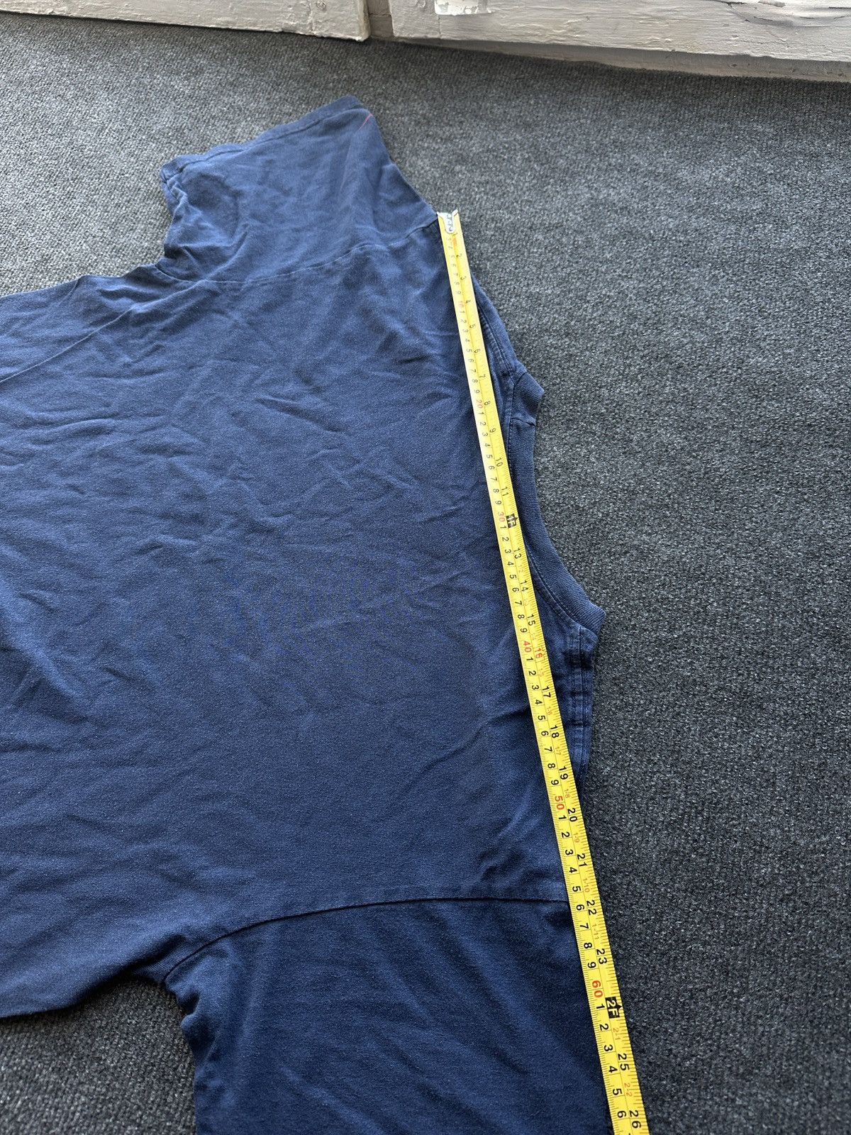 Nike NIKE 🚨 USA BIG LOGO BLUE BOXY TEE Y2K SHORT SLEEVE Size US L / EU 52-54 / 3 - 12 Thumbnail