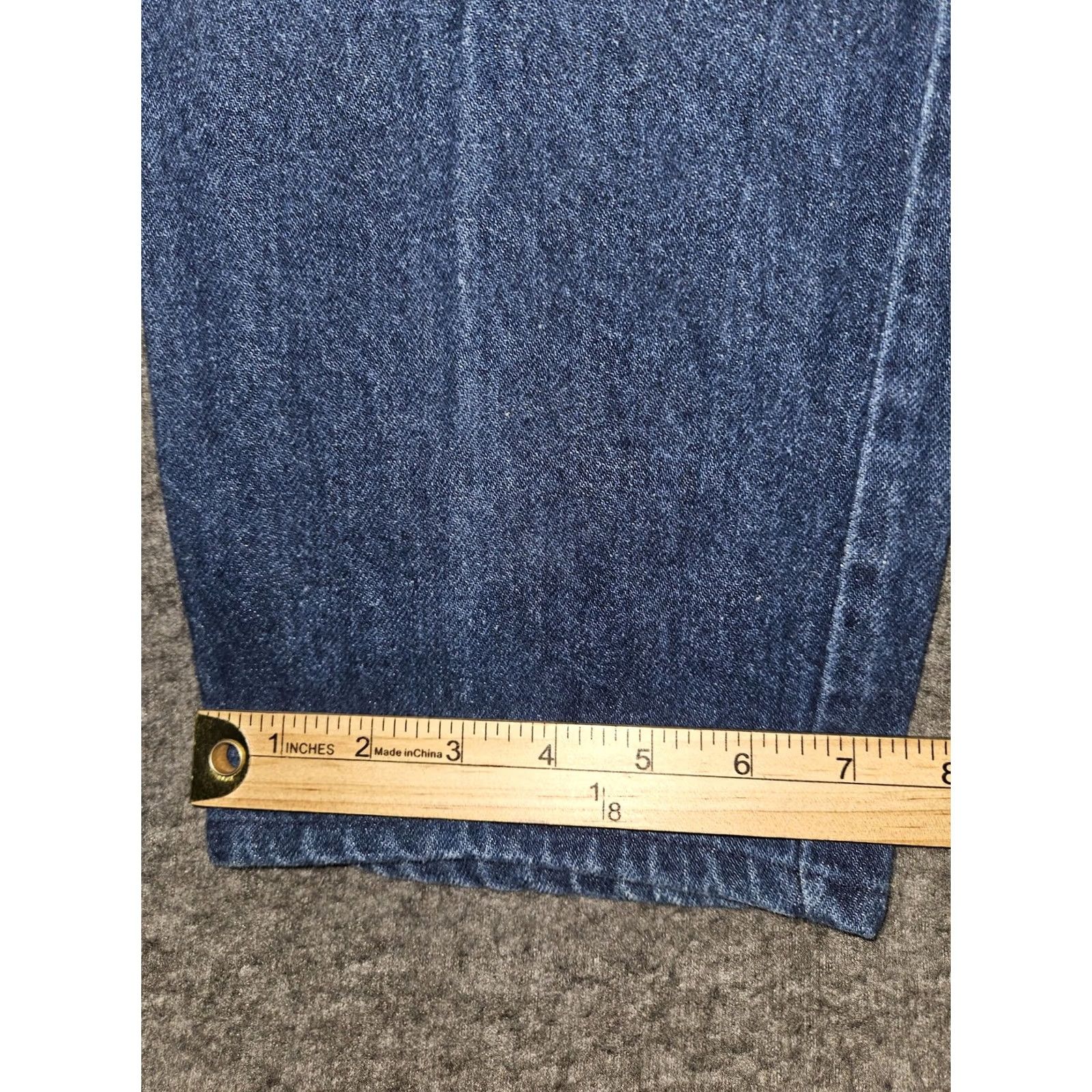 Vintage VINTAGE Ms Rocky Mountain Jeans Womens 13/14 Blue Denim High Rise Pleated 90s Size 34" / US 12 / IT 48 - 6 Thumbnail