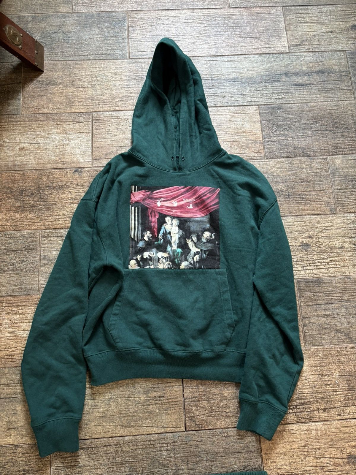 Off-White Green Arrows Sweatsuit Hoodie and Pants M Size US M / EU 48-50 / 2 - 2 Thumbnail