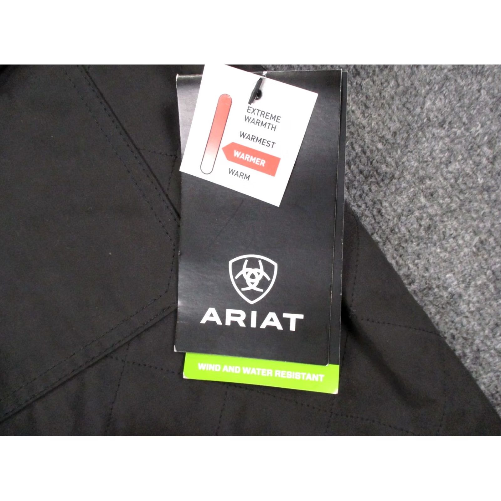 Ariat Ariat Jacket Mens S Grizzly Softshell OUTDOORS Hiking Camping NEW Windbreaker Lightweight Pockets Zipper Logo Gray Size US S / EU 44-46 / 1 - 7 Thumbnail