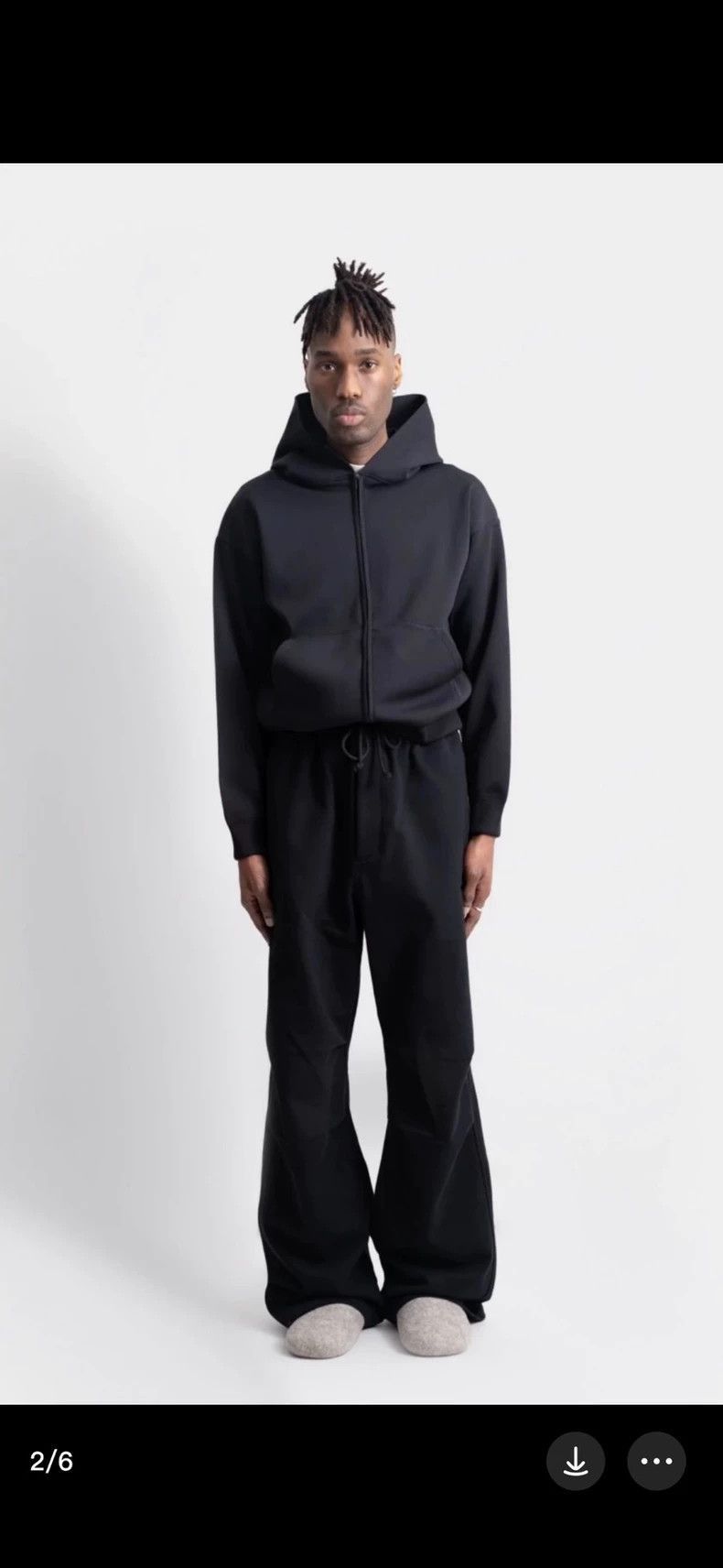 Vuja De VUJADE 006 3D Pleated stereo horn sweatpants- Size US 30 / EU 46 - 8 Thumbnail
