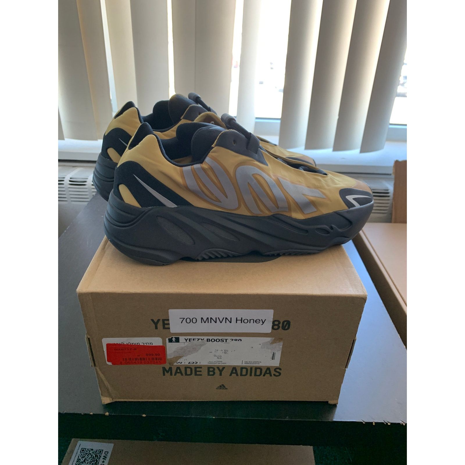 Adidas  Kanye West  Yeezy Adidas Yeezy Boost 700 MNVN Resin Sneakers |  Grailed