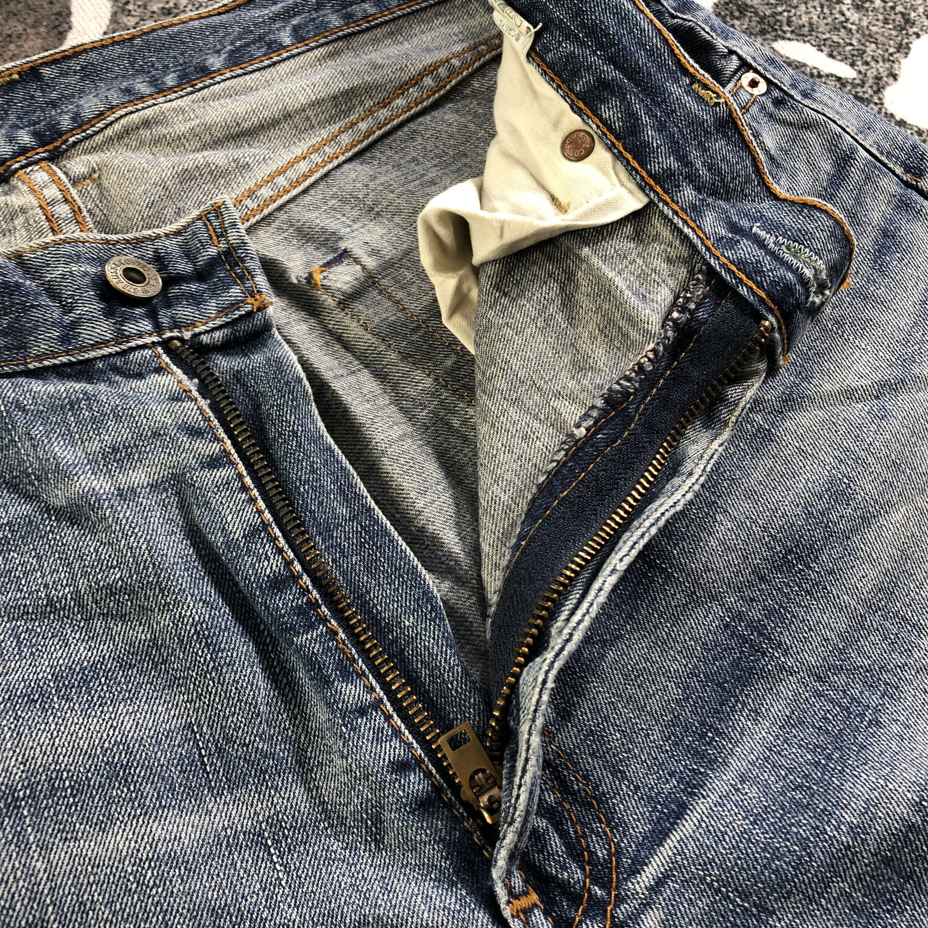 Levi's Vintage Levis 503 Jeans Medium Wash Denim KJ2873 Size US 34 / EU 50 - 8 Thumbnail