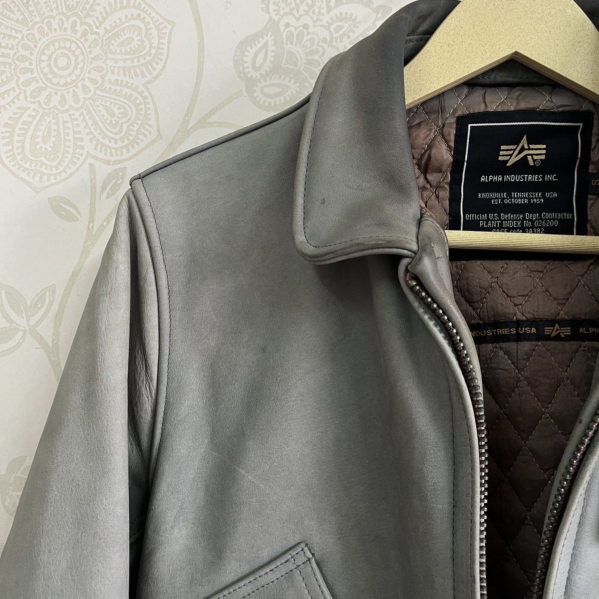 Alpha Industries × Freewheelers Cowhide Jacket Super Rare Vintage Alpha Industries USA Size US M / EU 48-50 / 2 - 3 Thumbnail
