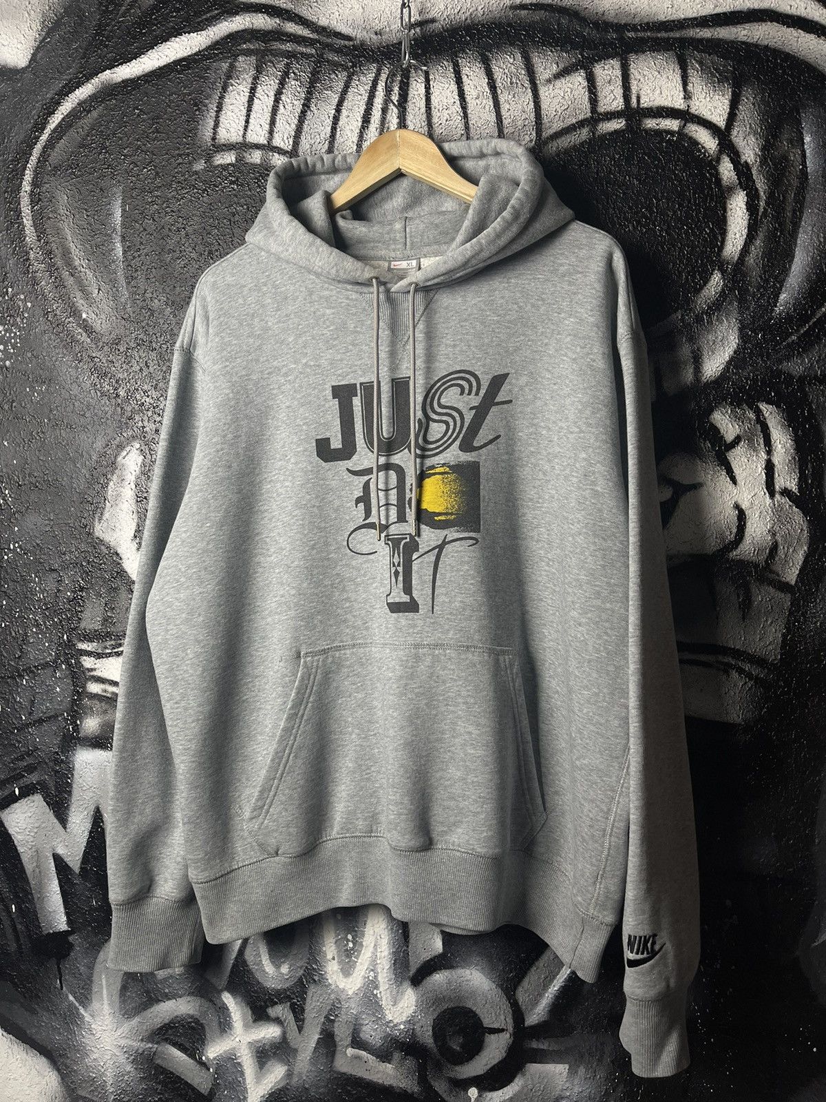 Nike × Vintage Y2K Nike Big Logo Just Do It Hoodie Men’s Size XL Size US XL / EU 56 / 4 - 1 Thumbnail