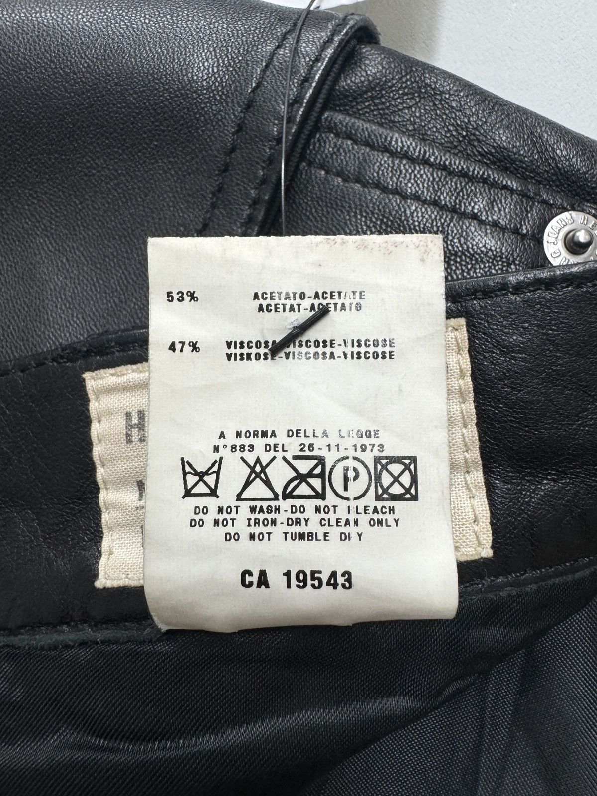 Helmut Lang 1999 Leather Pants Size US 32 / EU 48 - 5 Thumbnail