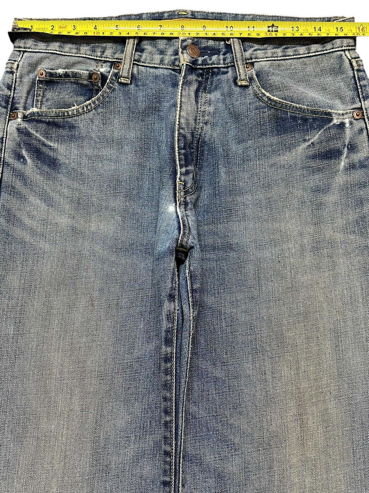 Japanese Brand Vintage Japanese Uniqlo Blue Wash Style Baggy Jeans Size US 31 - 10 Thumbnail