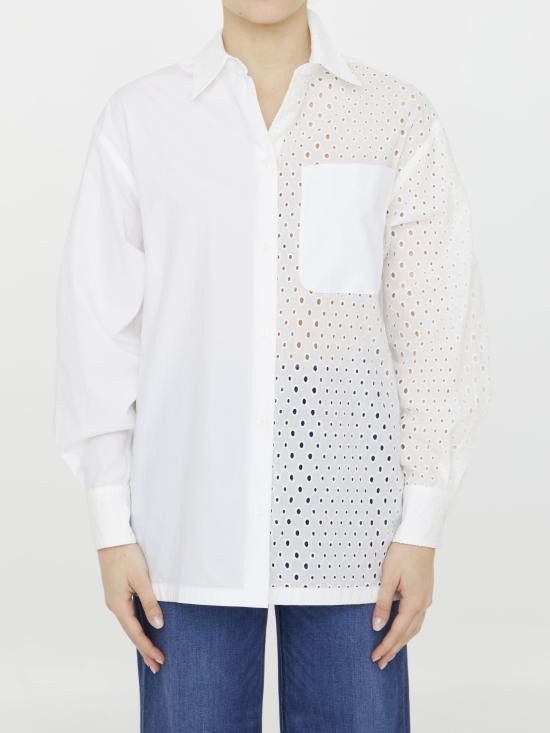 Kenzo KENZO Women Shirts FD52CH078 WHITE Size XS / US 0-2 / IT 36-38 - 1 Thumbnail