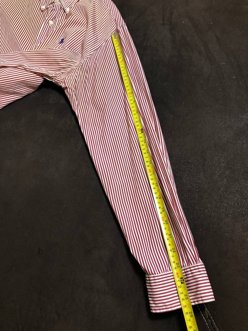 Polo Ralph Lauren Polo Ralph Lauren Classic Red striped Dress sirt Size US XL / EU 56 / 4 - 6 Thumbnail