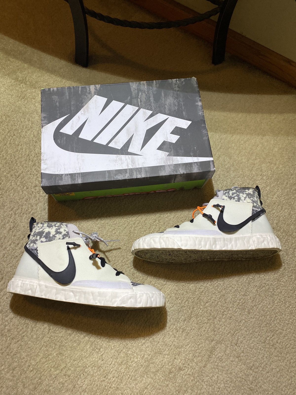 Nike × READYMADE Nike Blazer Mid x READYMADE Size US 11.5 / EU 44-45 - 3 Thumbnail
