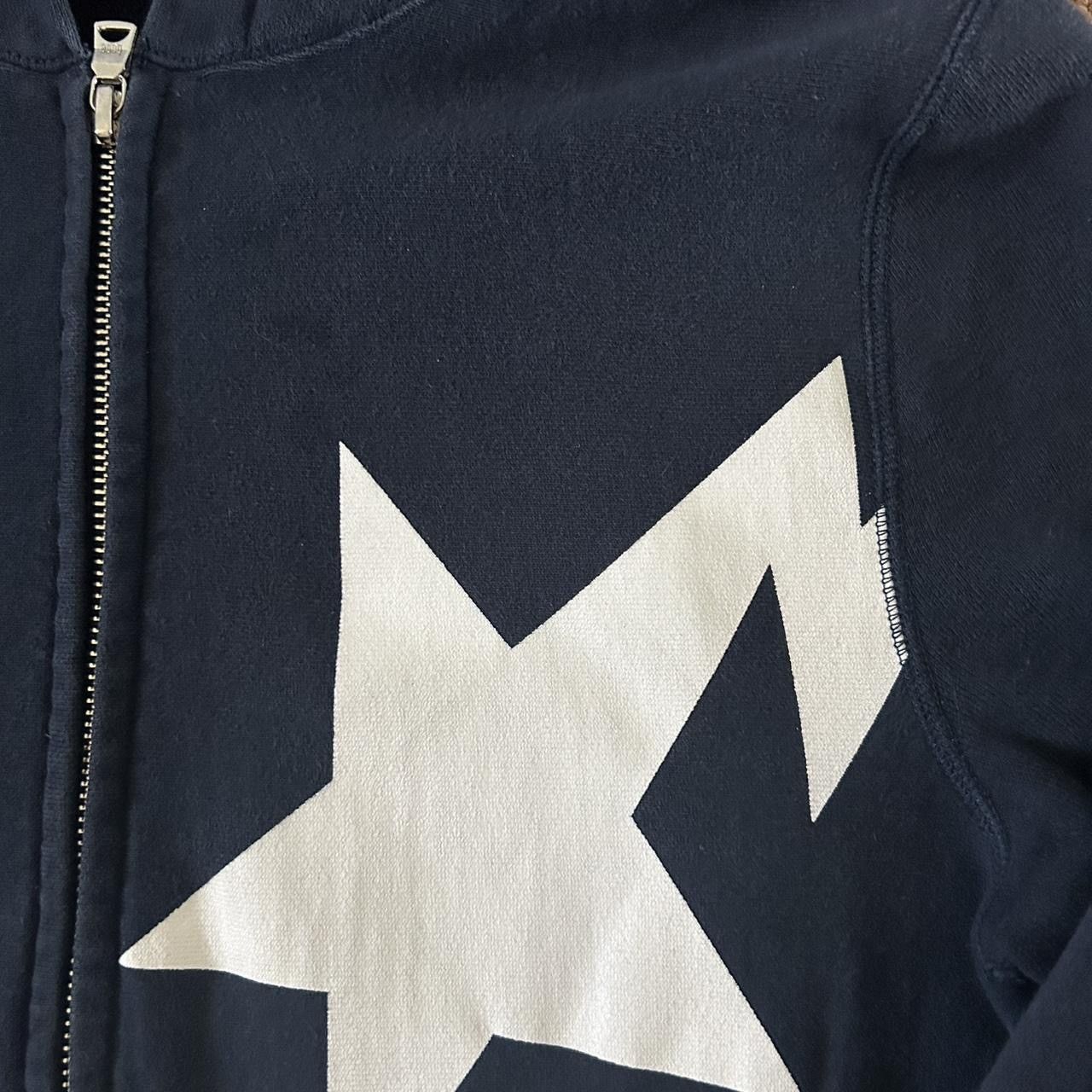 Bape × Nigo Bape Navy Bapesta Zip Up Size S / US 4 / IT 40 - 3 Thumbnail