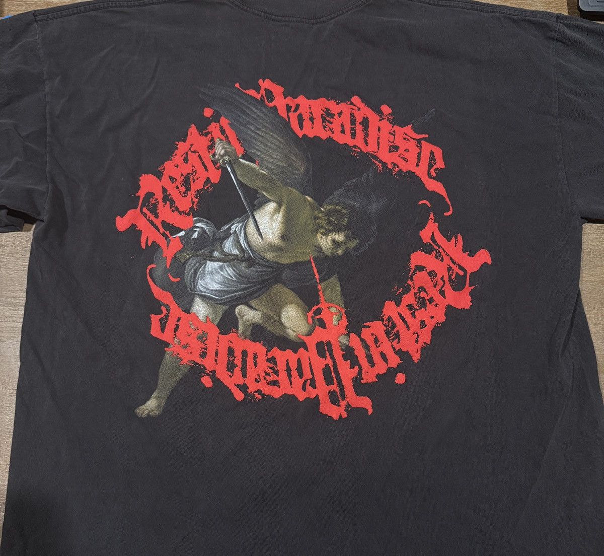 Revenge REVENGE ST. MICHAEL TEE VINTAGE BLACK/RED T SHIRT BRAND NEW Size US XL / EU 56 / 4 - 2 Thumbnail