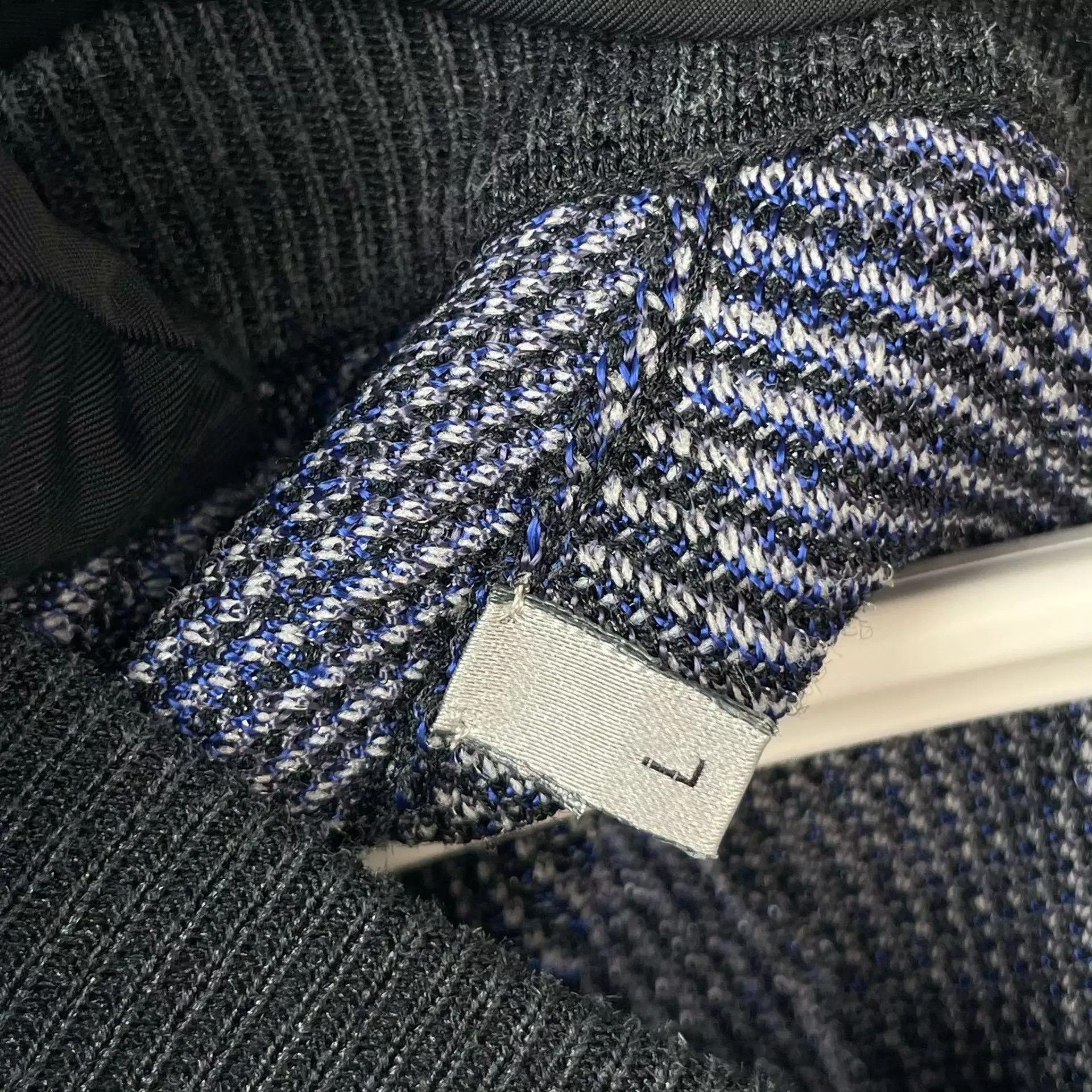 Dior Dior 95 New blue knit long-sleeve Size US L / EU 52-54 / 3 - 3 Thumbnail