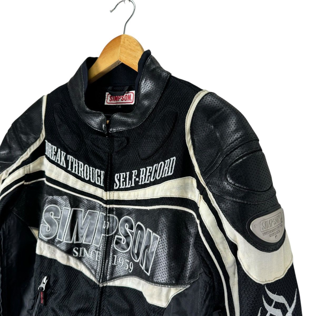 Sports Specialties 🌟SIMPSON RACING TEAM BIKERS JACKET Size US L / EU 52-54 / 3 - 3 Thumbnail