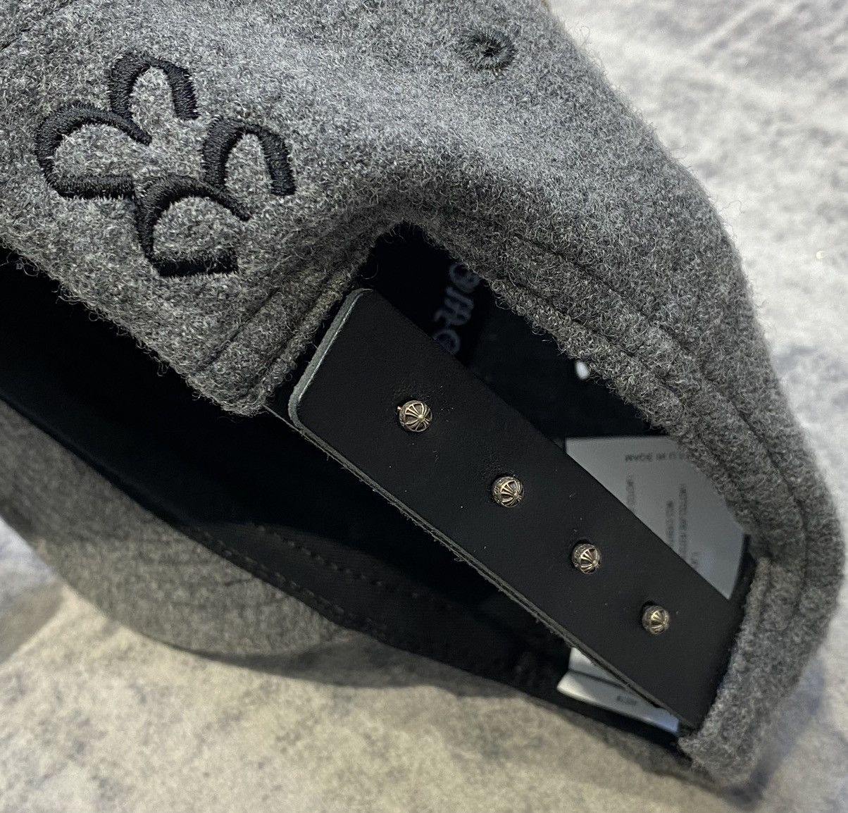 Chrome Hearts CHROME HEARTS CH WOOL HAT GRAY Size ONE SIZE - 7 Thumbnail
