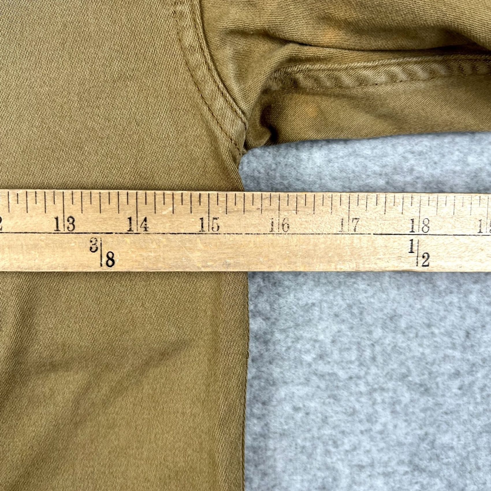 Vintage APC F2 Military Jacket Shoot Them Back XS Mens Beige Button Cotton Size US XS / EU 42 / 0 - 6 Thumbnail
