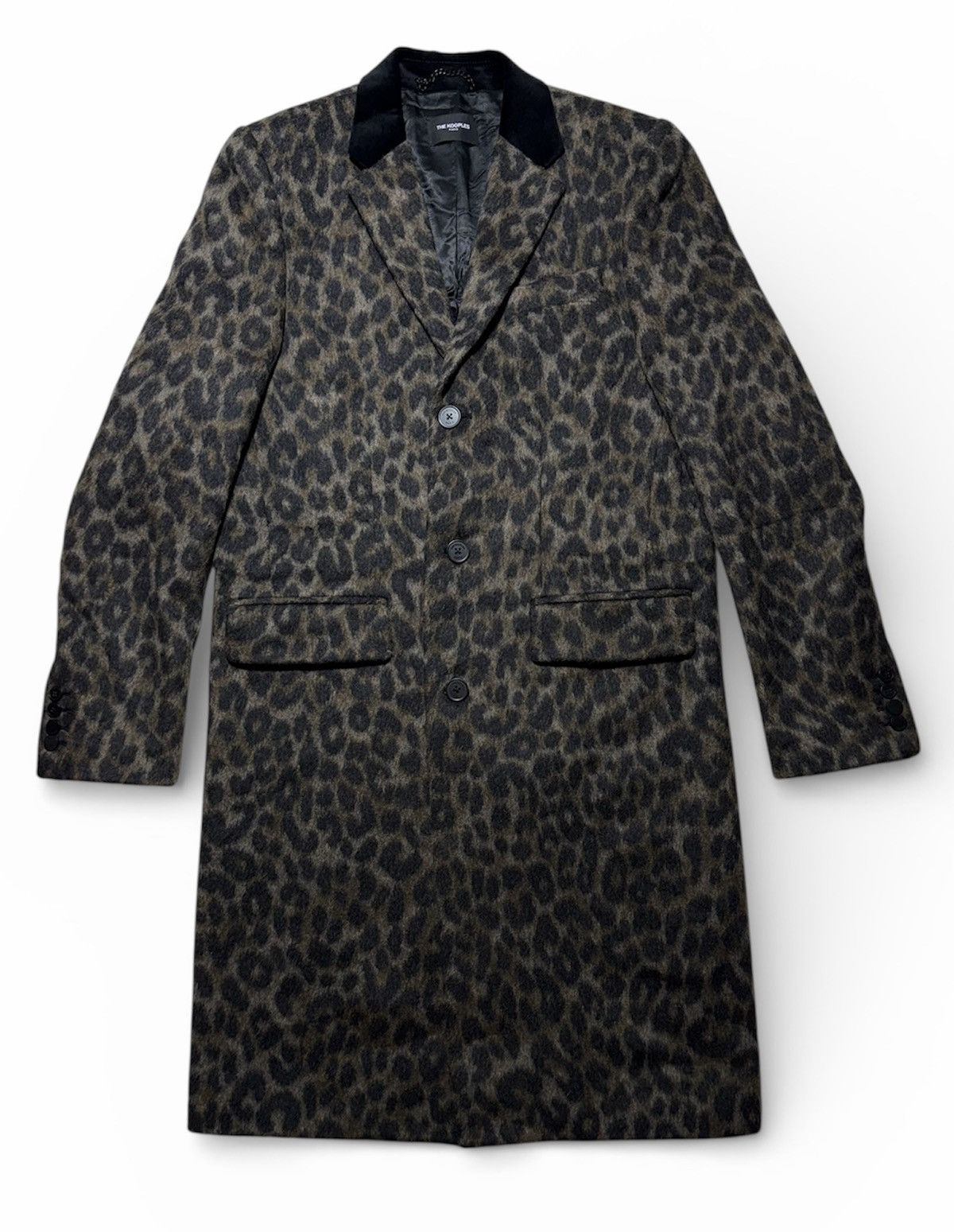 The Kooples The Kooples Leopard Wool Coat Size US XS / EU 42 / 0 - 1 Thumbnail