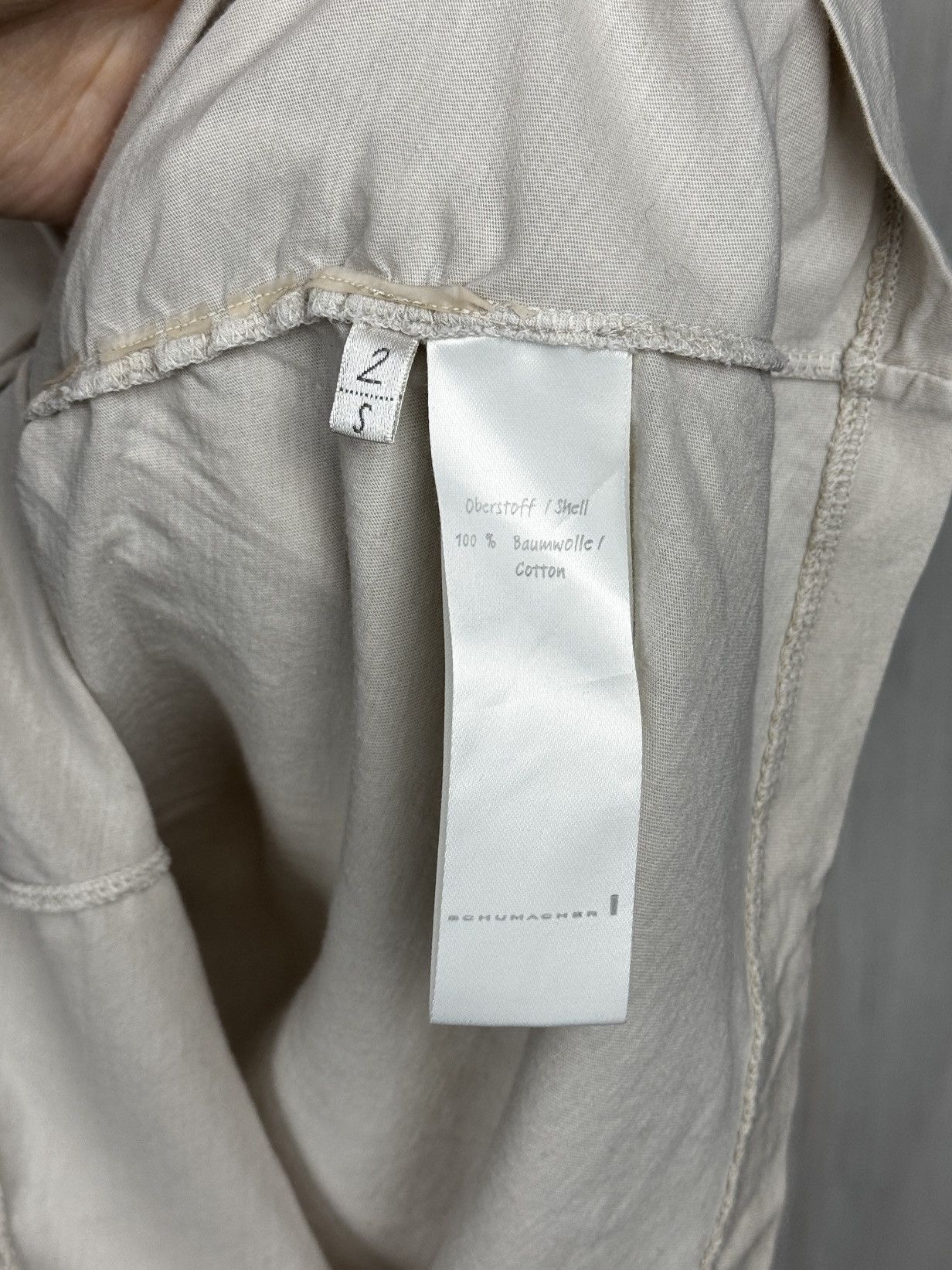 DOROTHEE SCHUMACHER Dorothee Schumacher Ivory Creamy Tank Top Tunic Shirt size S Size S / US 4 / IT 40 - 9 Thumbnail