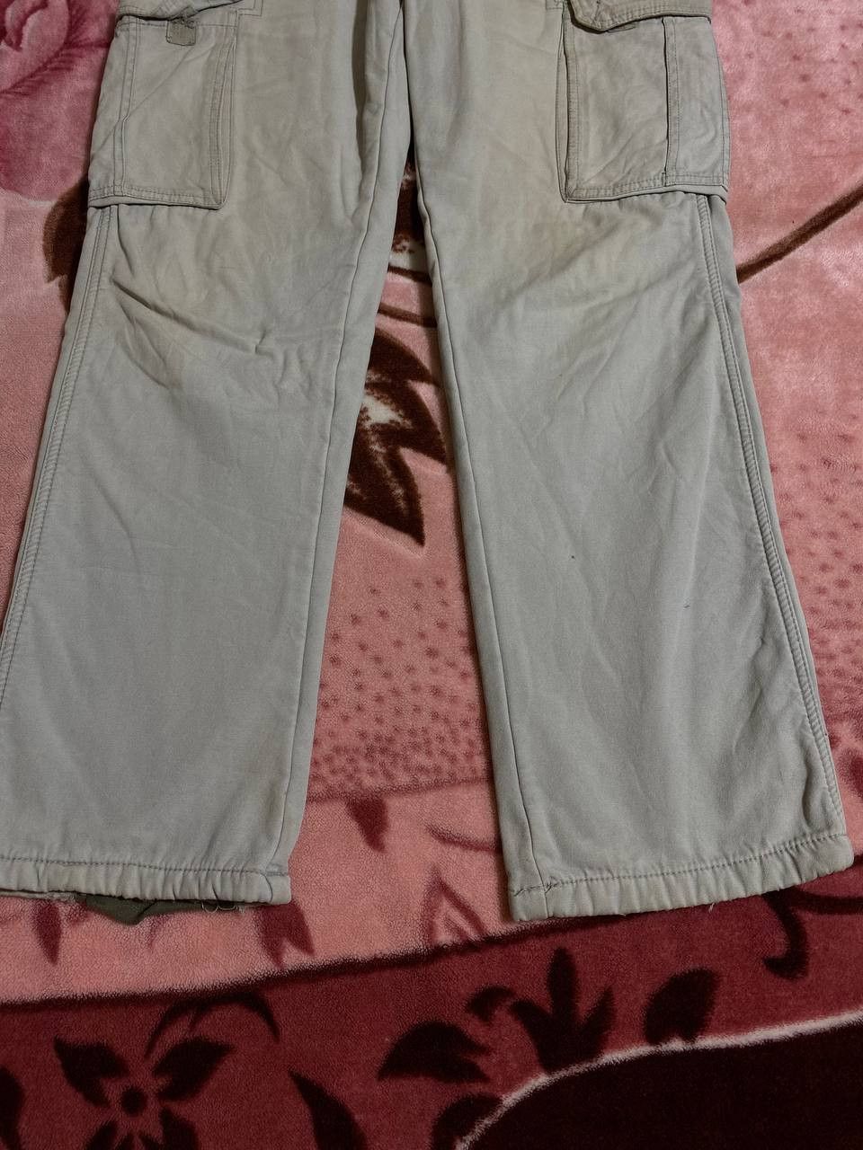 Japanese Brand Vintage Japanese Brand Flare Baggy Cargo Pants Workwear Size US 30 / EU 46 - 21 Thumbnail