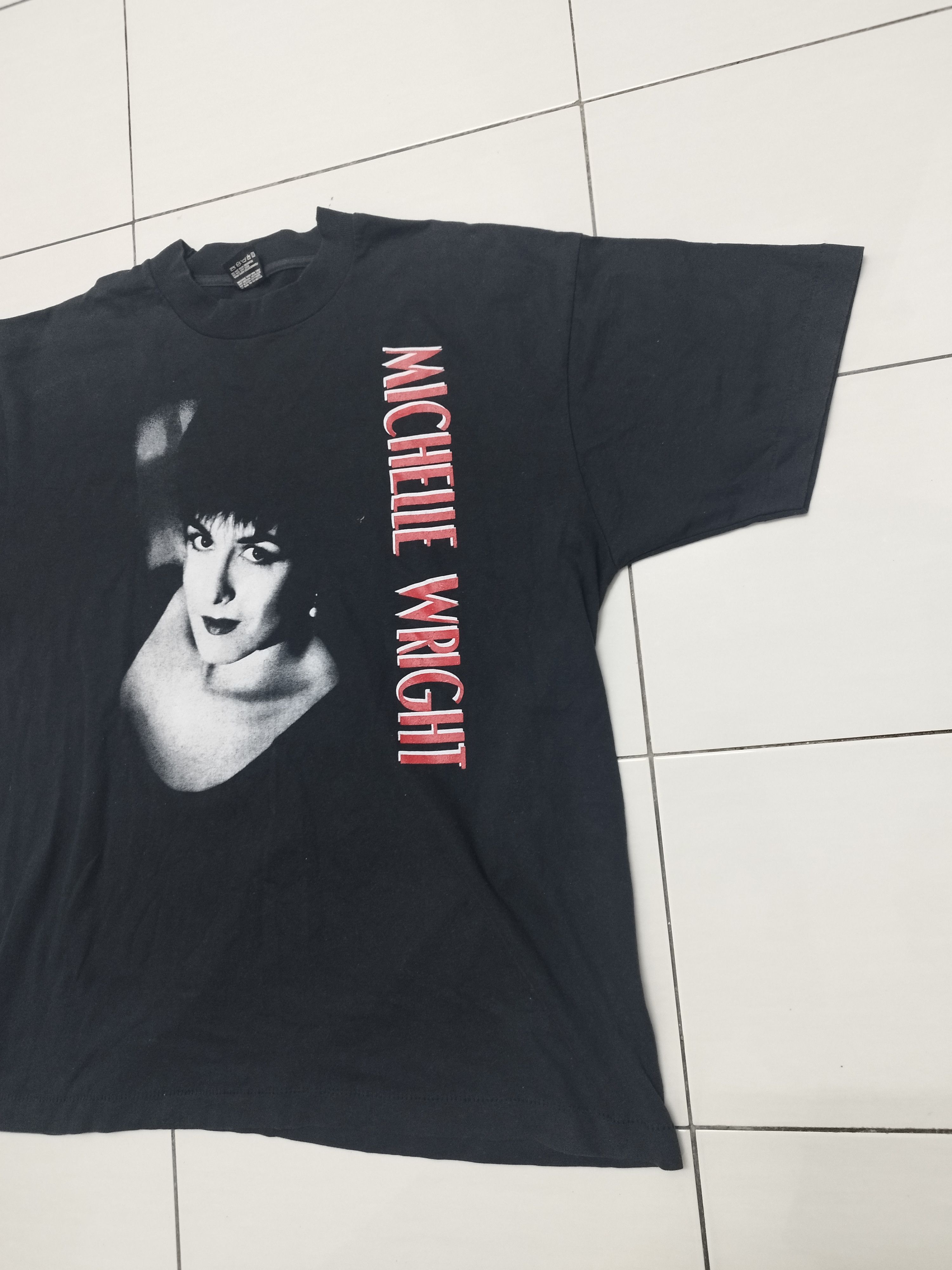 Band Tees × Vintage Vintage Michelle Wright Country Music Black T-shirt Size US XL / EU 56 / 4 - 3 Thumbnail
