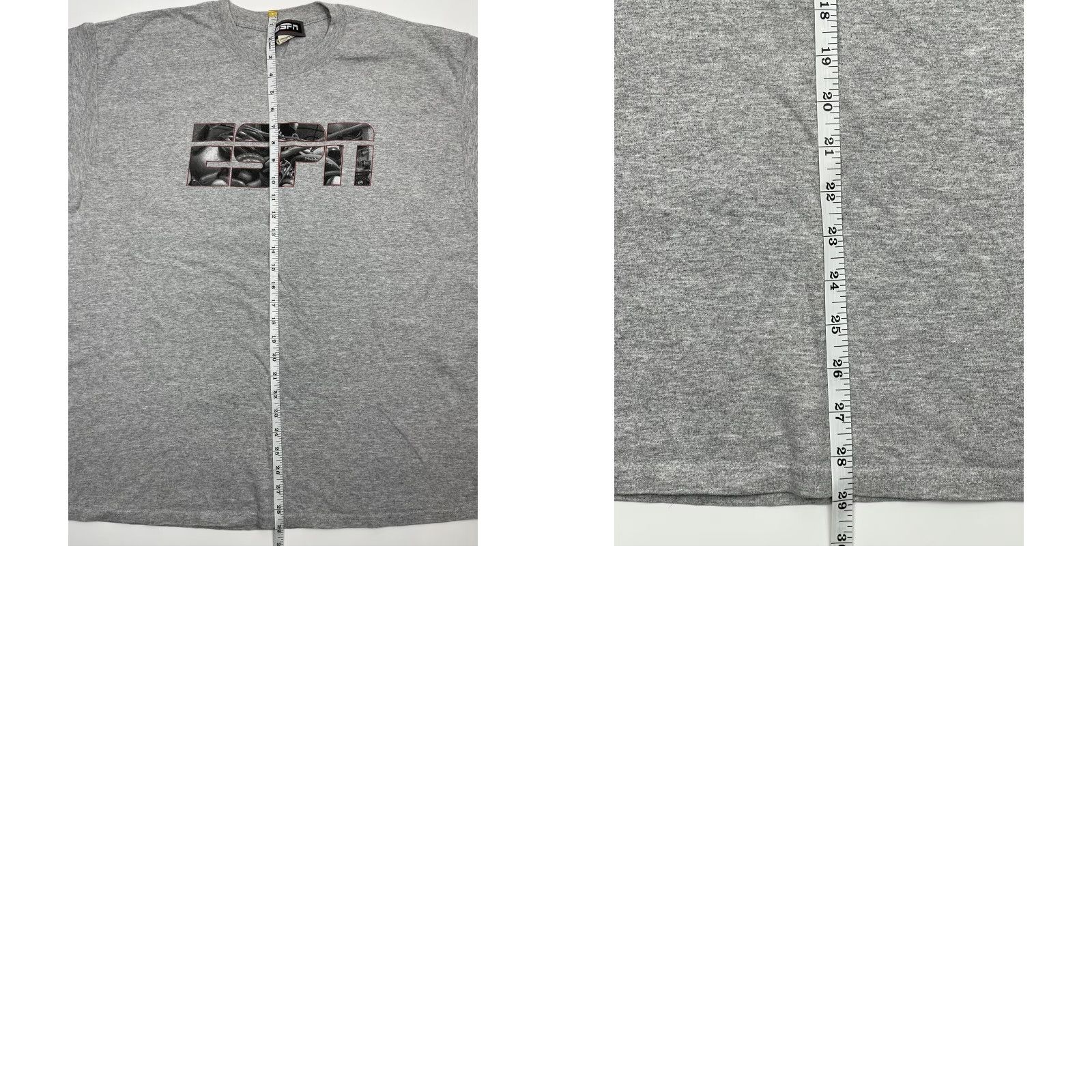 Disney VINTAGE Walt Disney ESPN Club T Shirt Sports Men's T-Shirt XL Gray Crew Neck Short Sleeve Baseball Basketball Hockey 90s/Disney Sports Mens Size US XL / EU 56 / 4 - 8 Thumbnail
