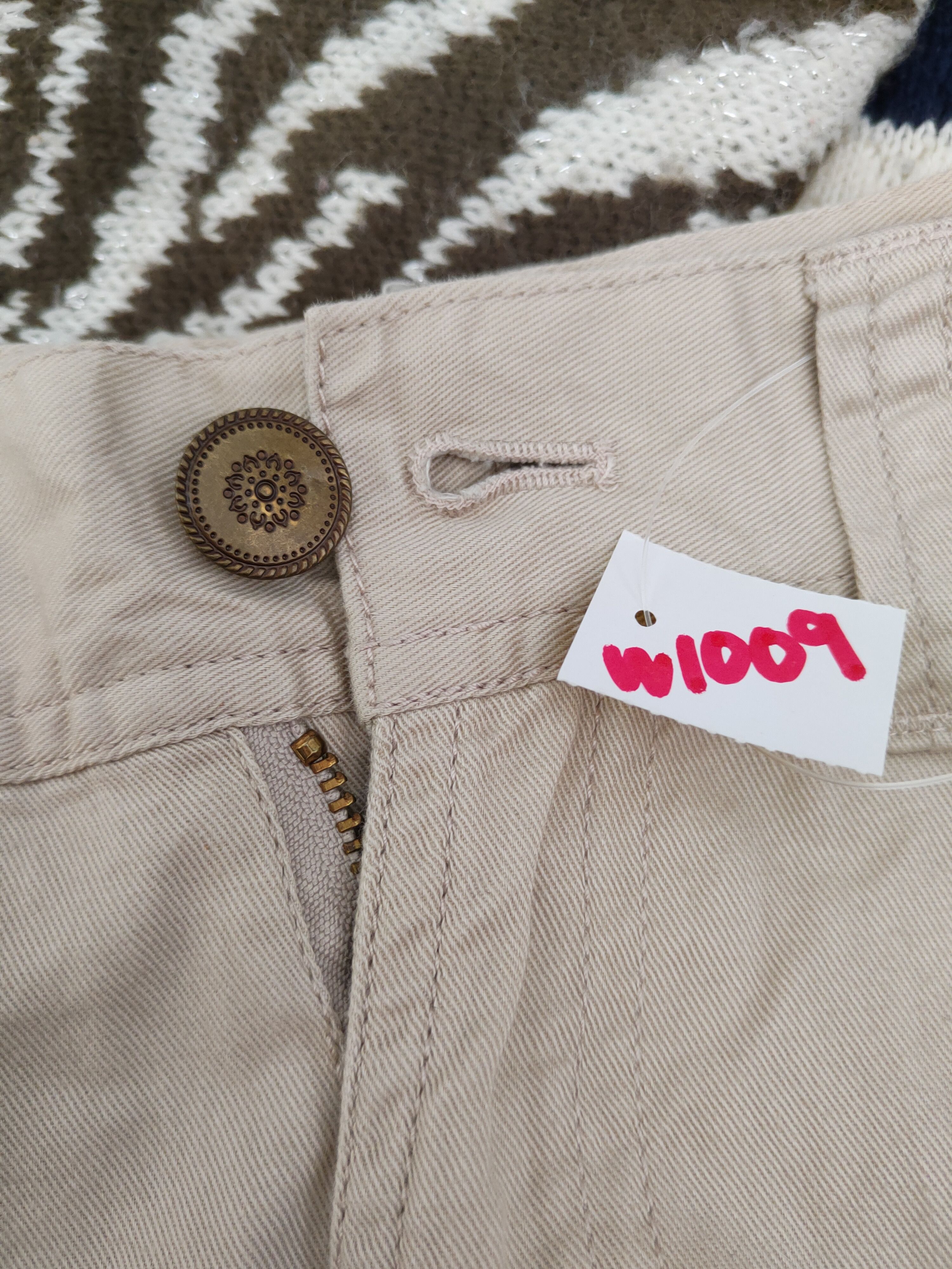 Japanese Brand DL Dack Dive Cream Multipocket Tactical Cargo Pants #W1009 Size US 30 / EU 46 - 17 Thumbnail
