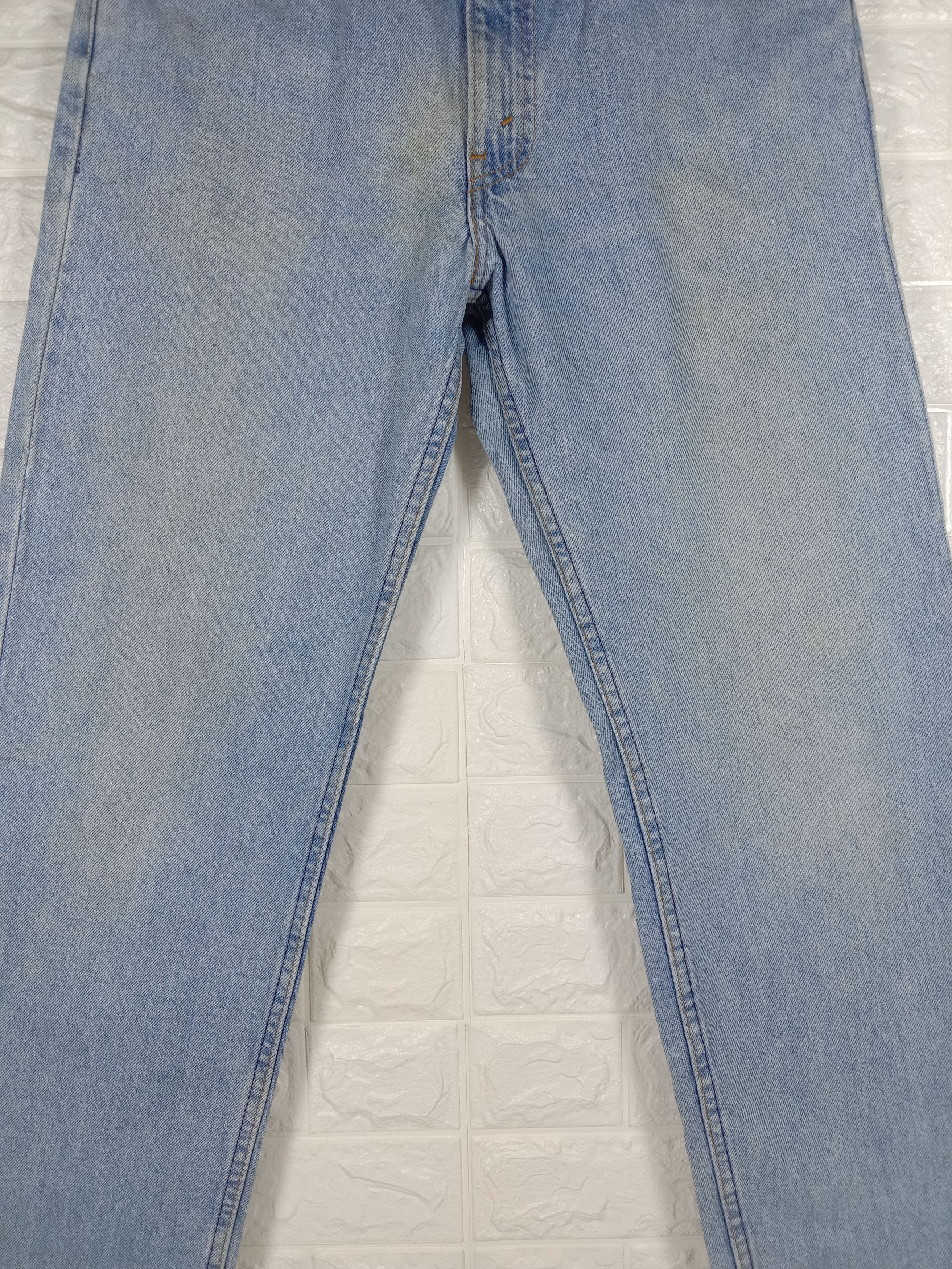 Levi's Vintage 90s Levi's 510 Jeans Light Blue Wash Denim Size US 30 / EU 46 - 3 Thumbnail