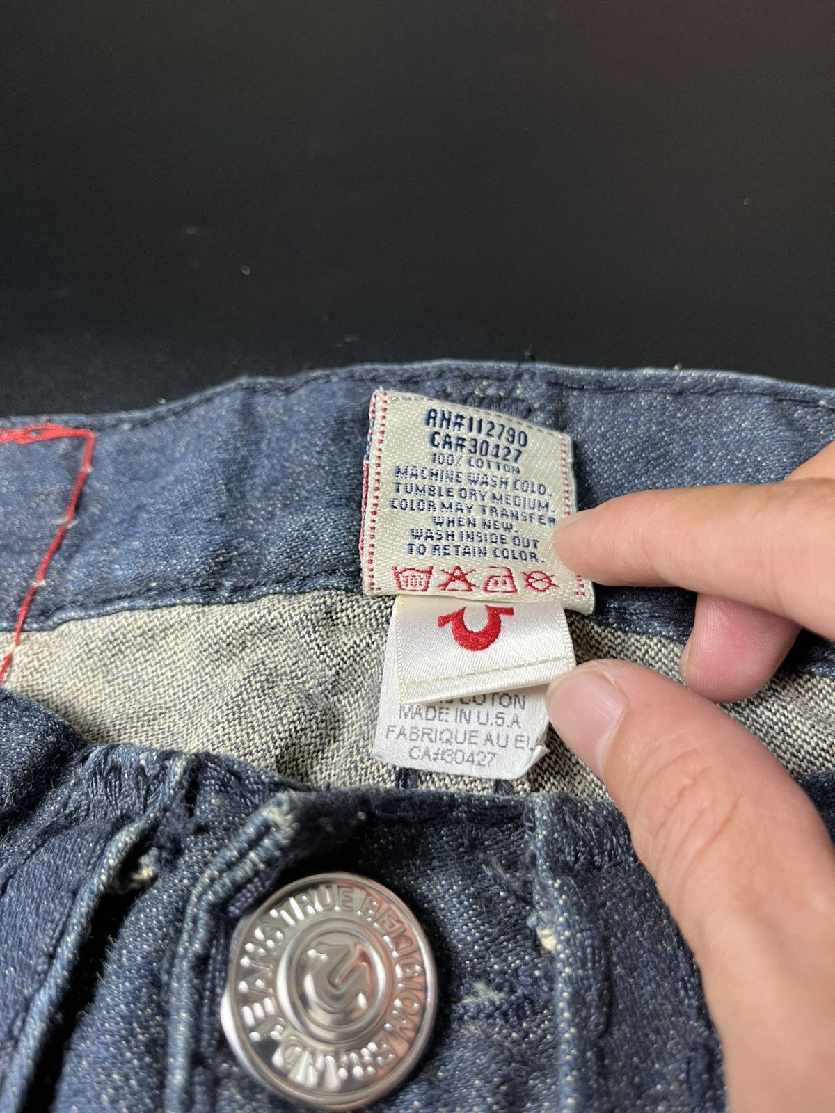 If Six Was Nine × Japanese Brand × Le Grande Bleu (L.G.B.) SUPER FLARE TRUE RELIGION SPIDER Style Size US 30 / EU 46 - 10 Thumbnail