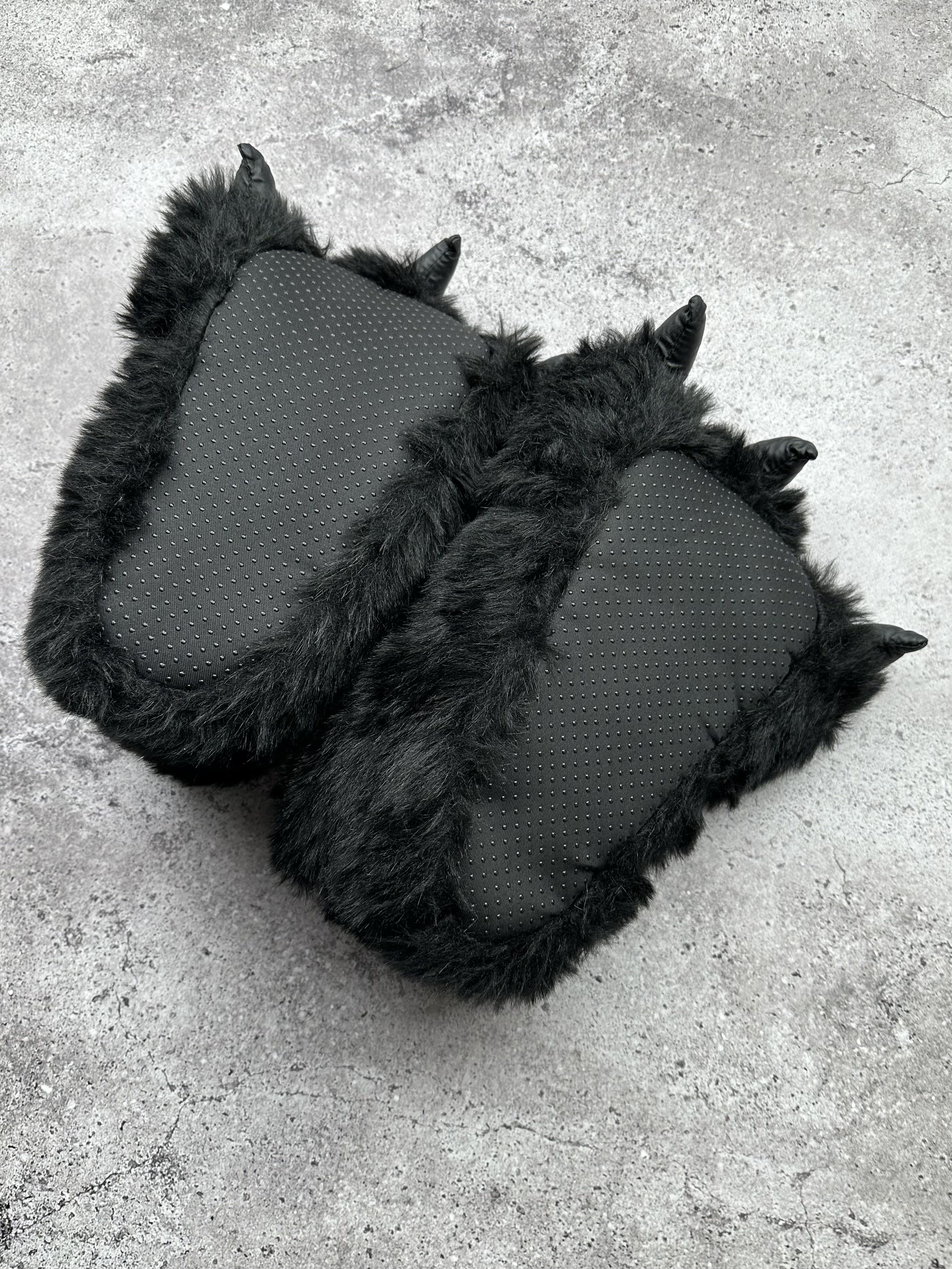 Vintage Vintage Faux Fur Shoes C307(V371) Size US 9.5 / EU 42-43 - 5 Thumbnail