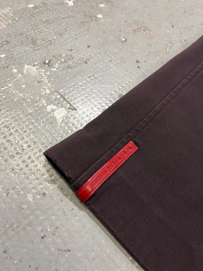Prada 2000s Prada Linea Rossa Sport Brown Pants Size US 30 / EU 46 - 6 Thumbnail