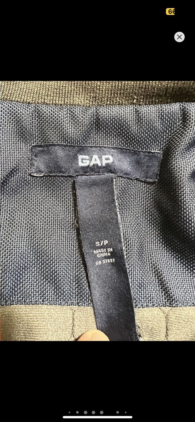 Gap ***FINAL DROP***RARE 00s GAP TECHNICAL HEAVY PARKA S Size US S / EU 44-46 / 1 - 16 Thumbnail