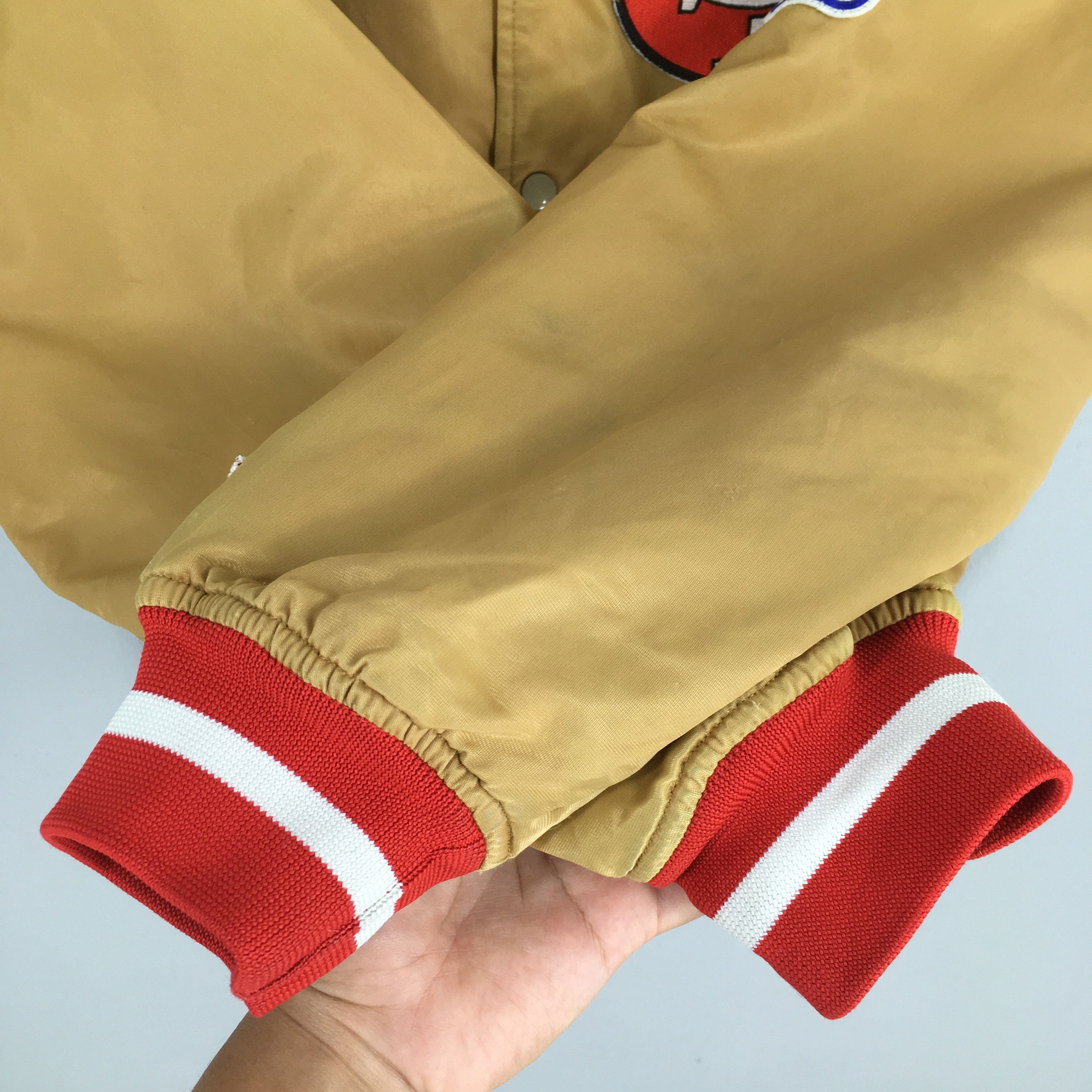 NFL Vintage San Francisco 49ers NFL Satin Jacket Medium Size US M / EU 48-50 / 2 - 6 Thumbnail